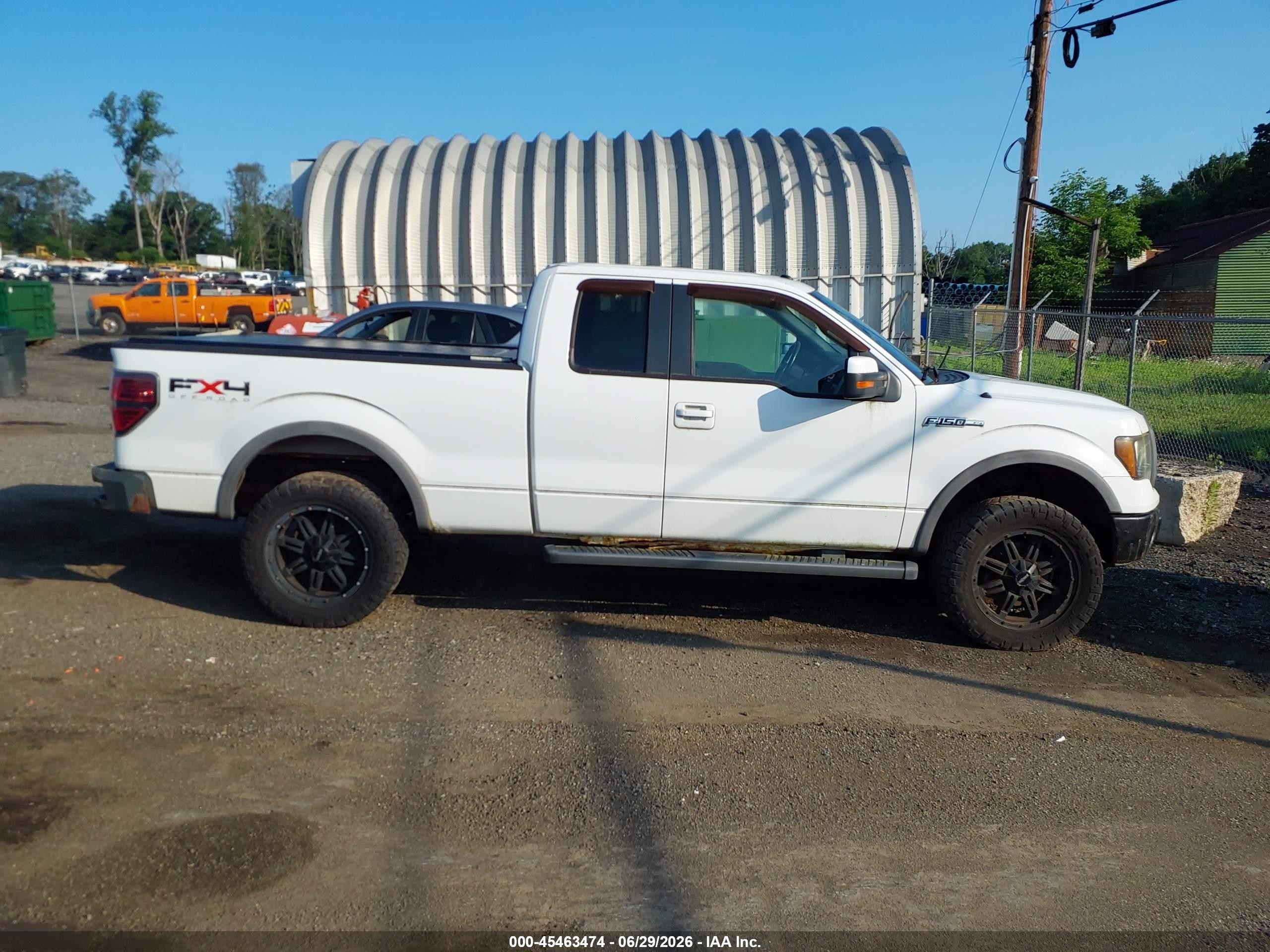 2011 Ford F-150 Fx4/lariat/stx/xl/xlt White vin: 1FTFX1EF5BFA98919