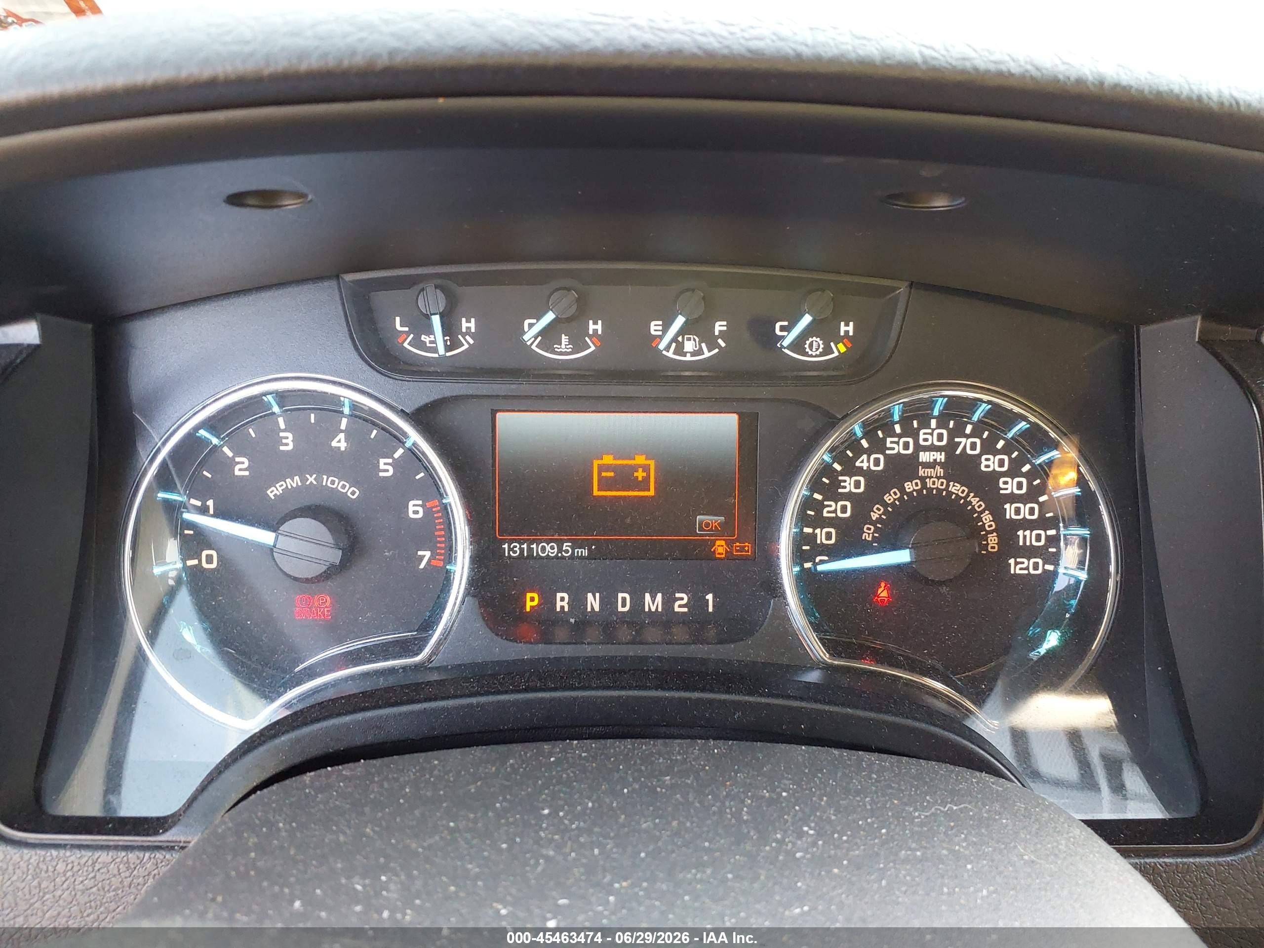 2011 Ford F-150 Fx4/lariat/stx/xl/xlt White vin: 1FTFX1EF5BFA98919