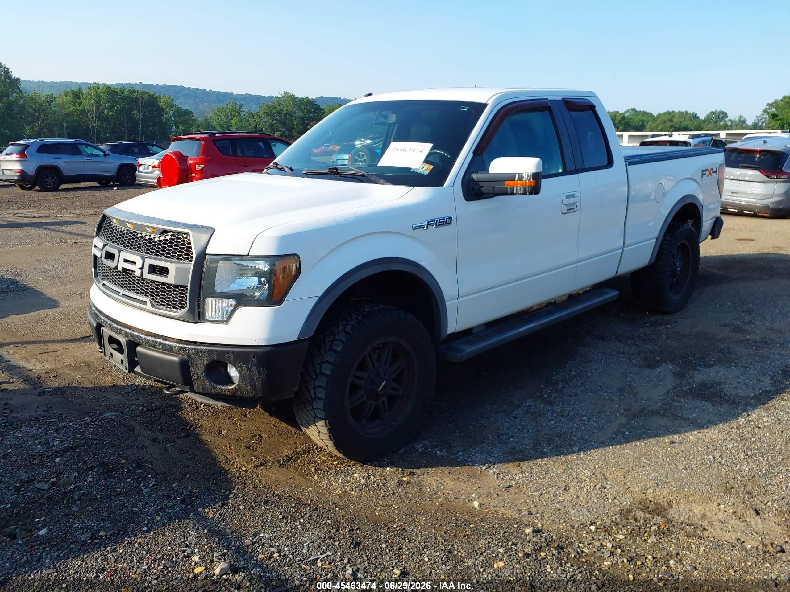 2011 Ford F-150 Fx4/lariat/stx/xl/xlt White vin: 1FTFX1EF5BFA98919