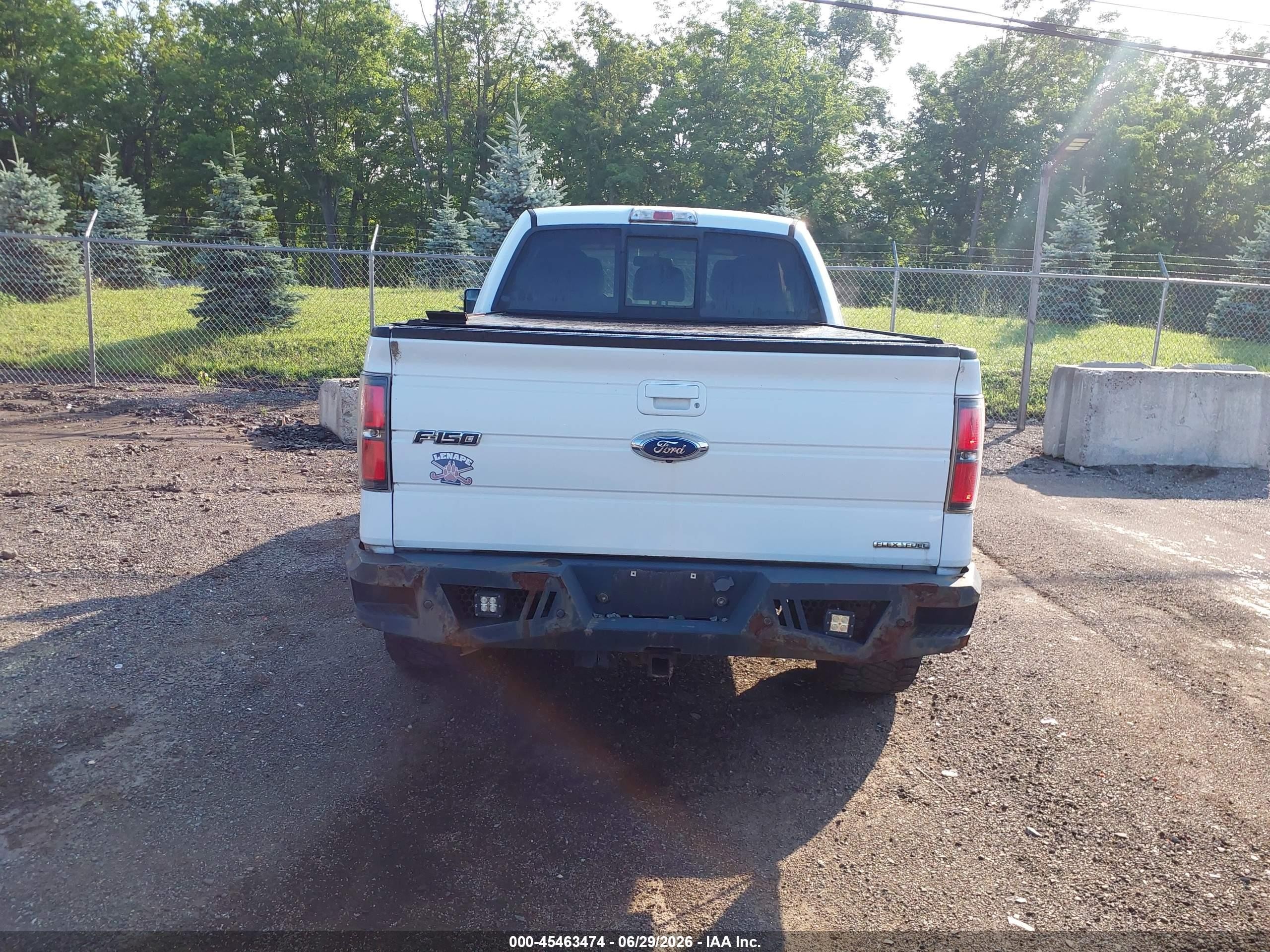2011 Ford F-150 Fx4/lariat/stx/xl/xlt White vin: 1FTFX1EF5BFA98919