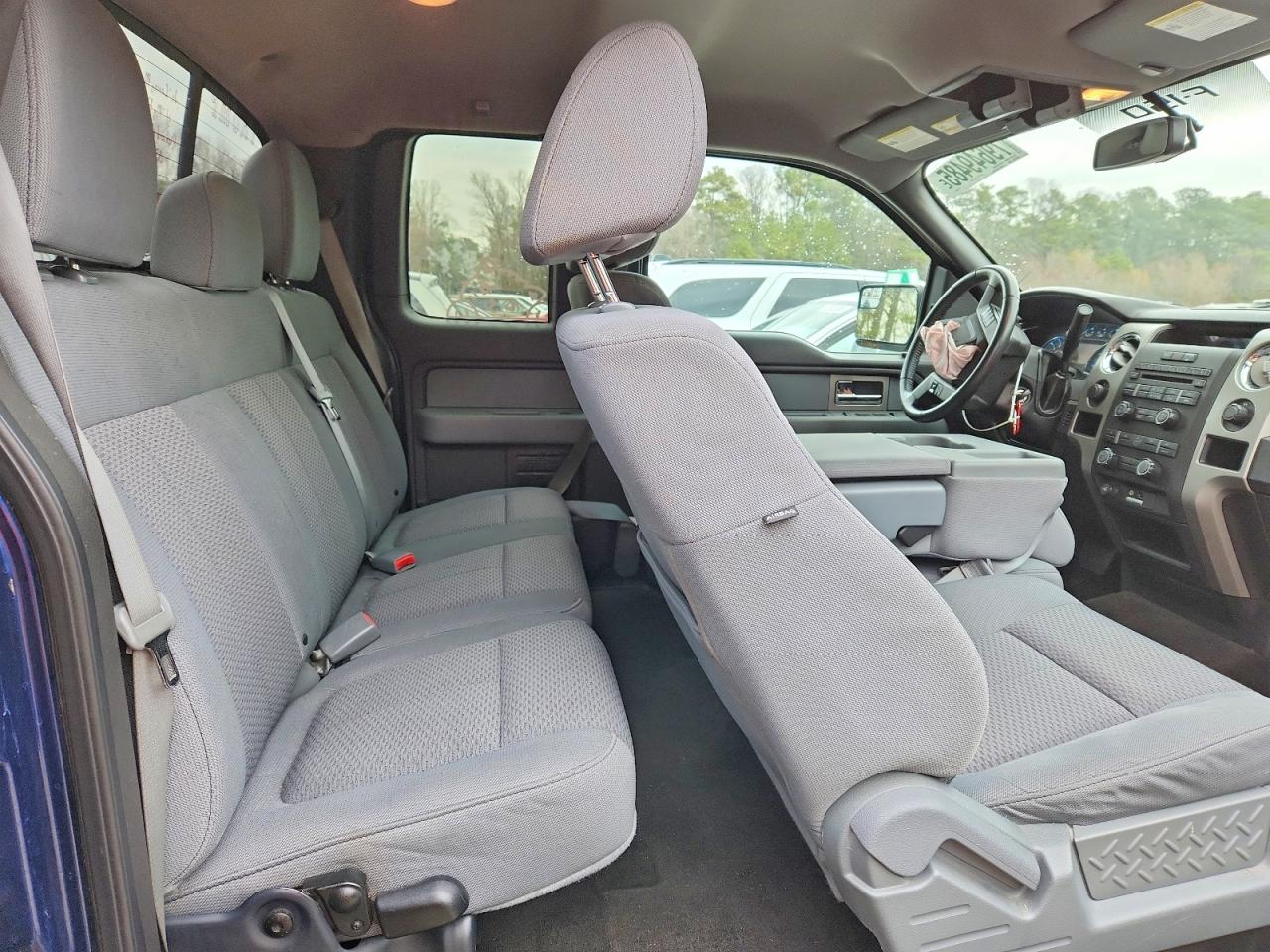 2011 Ford F150 Super Cab Blue vin: 1FTFX1EF5BFB00474