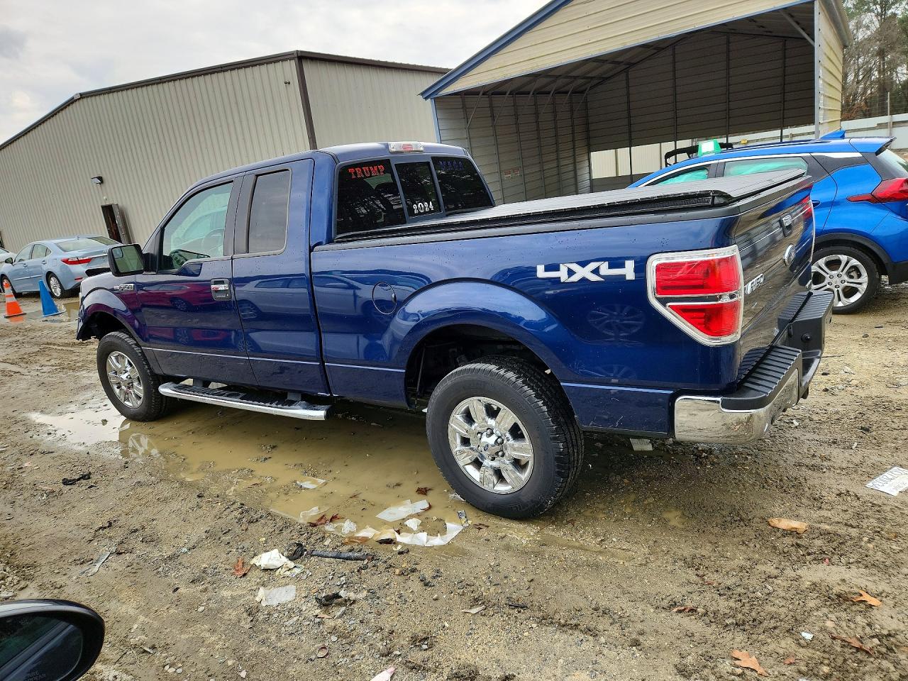 2011 Ford F150 Super Cab Blue vin: 1FTFX1EF5BFB00474