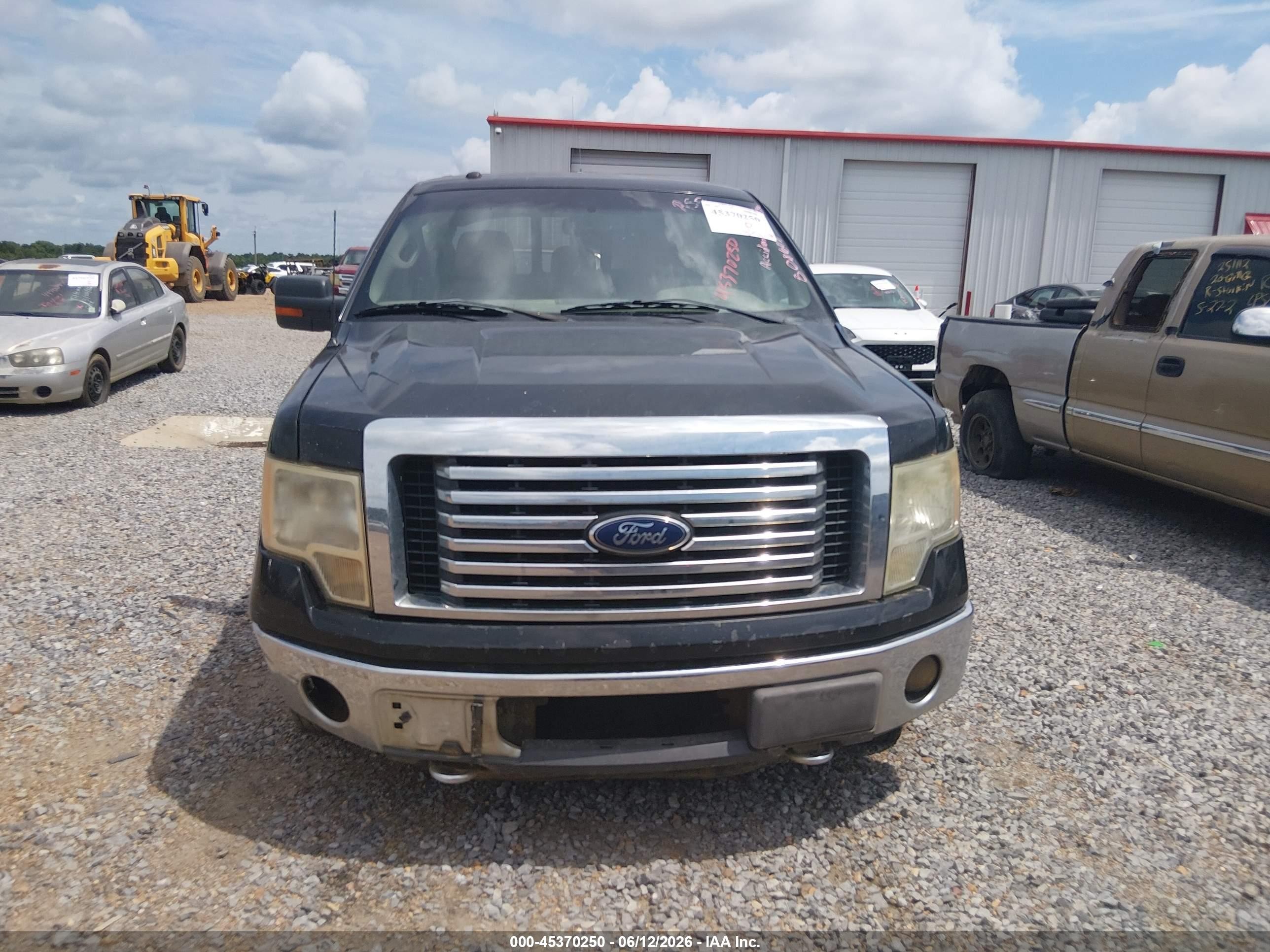2011 Ford F-150 Xlt Black vin: 1FTFX1EF5BFB08607