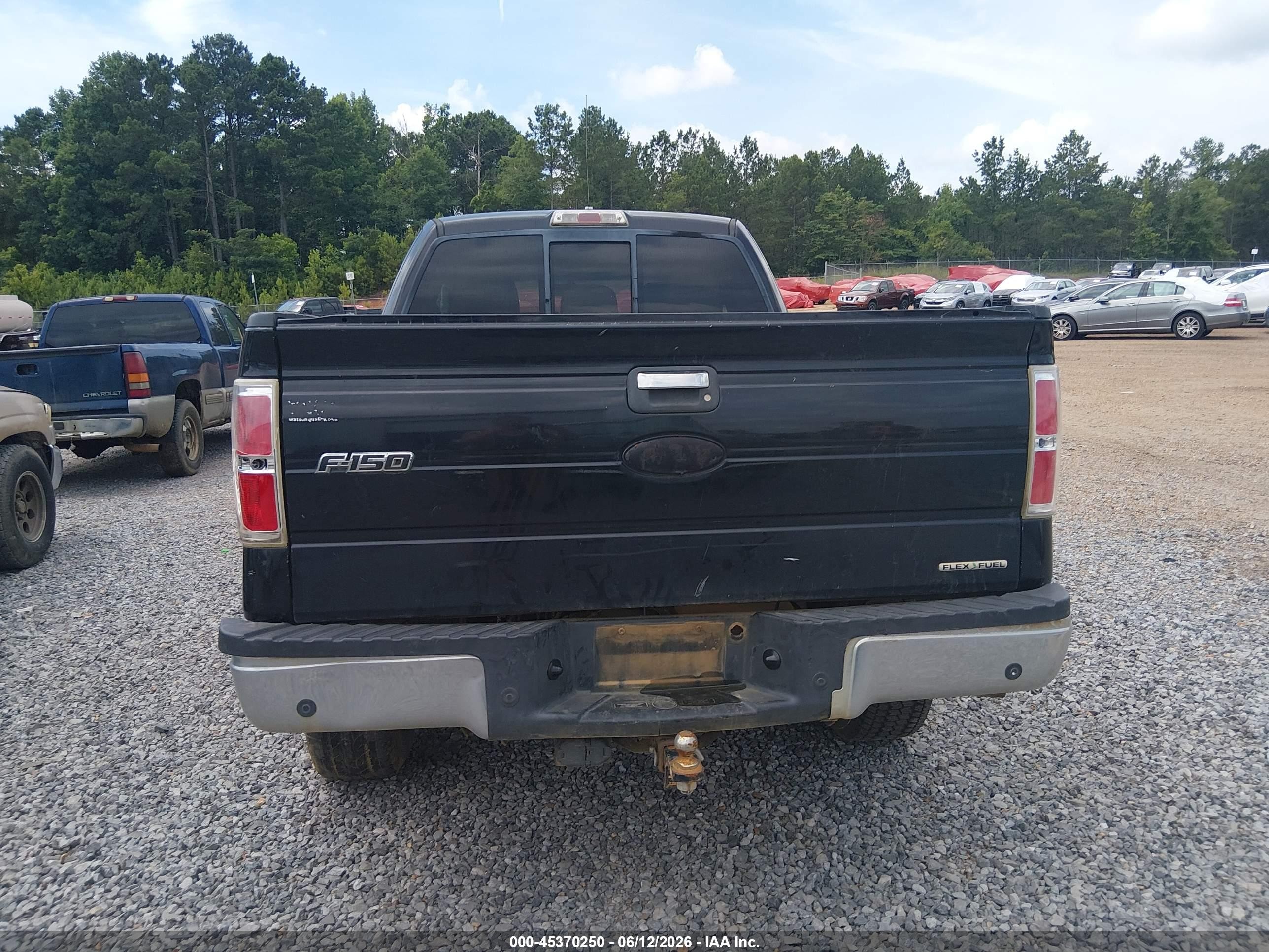 2011 Ford F-150 Xlt Black vin: 1FTFX1EF5BFB08607