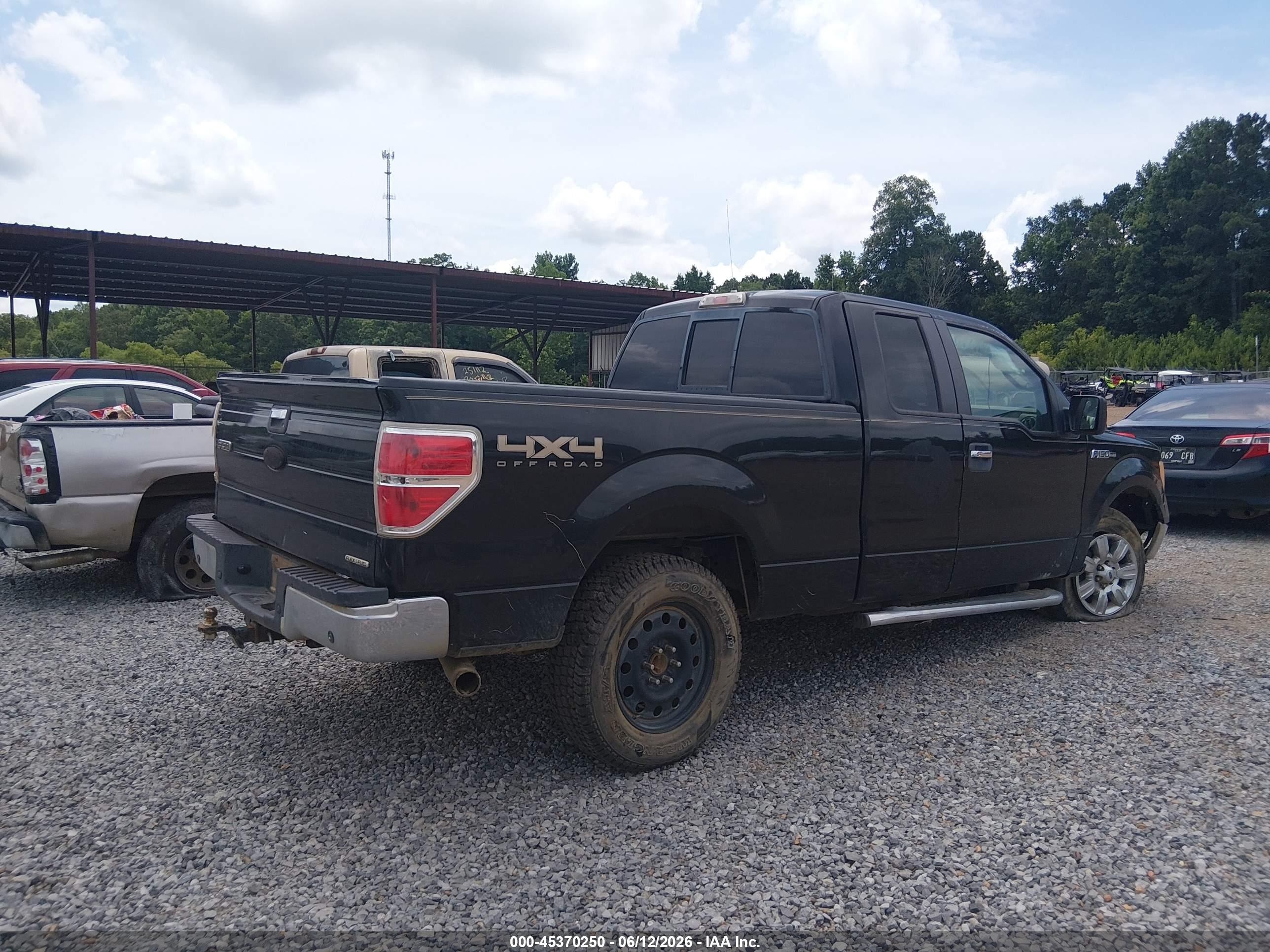 2011 Ford F-150 Xlt Black vin: 1FTFX1EF5BFB08607