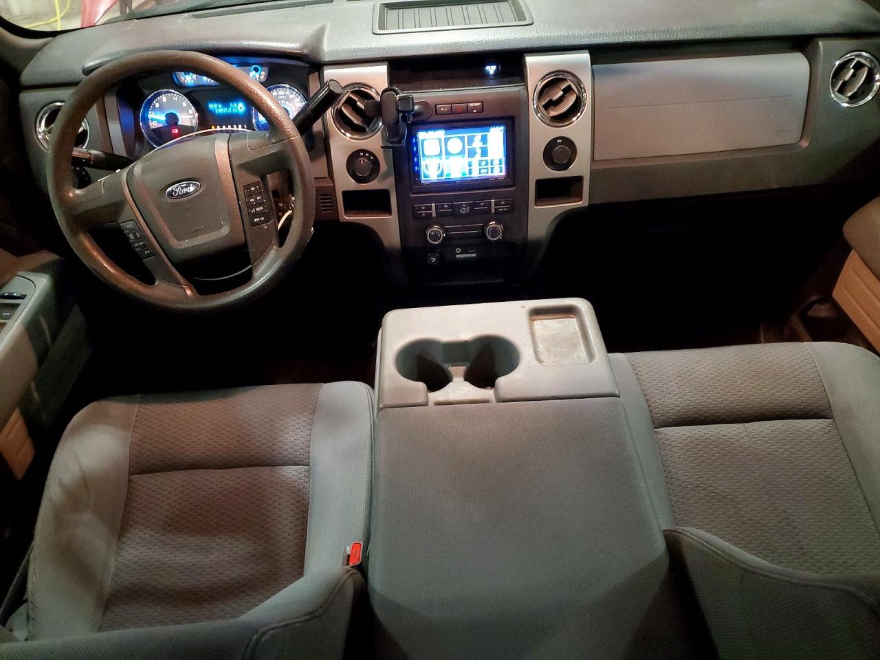 2011 Ford F150 Xlt Supercab 4w Red vin: 1FTFX1EF5BFB49416