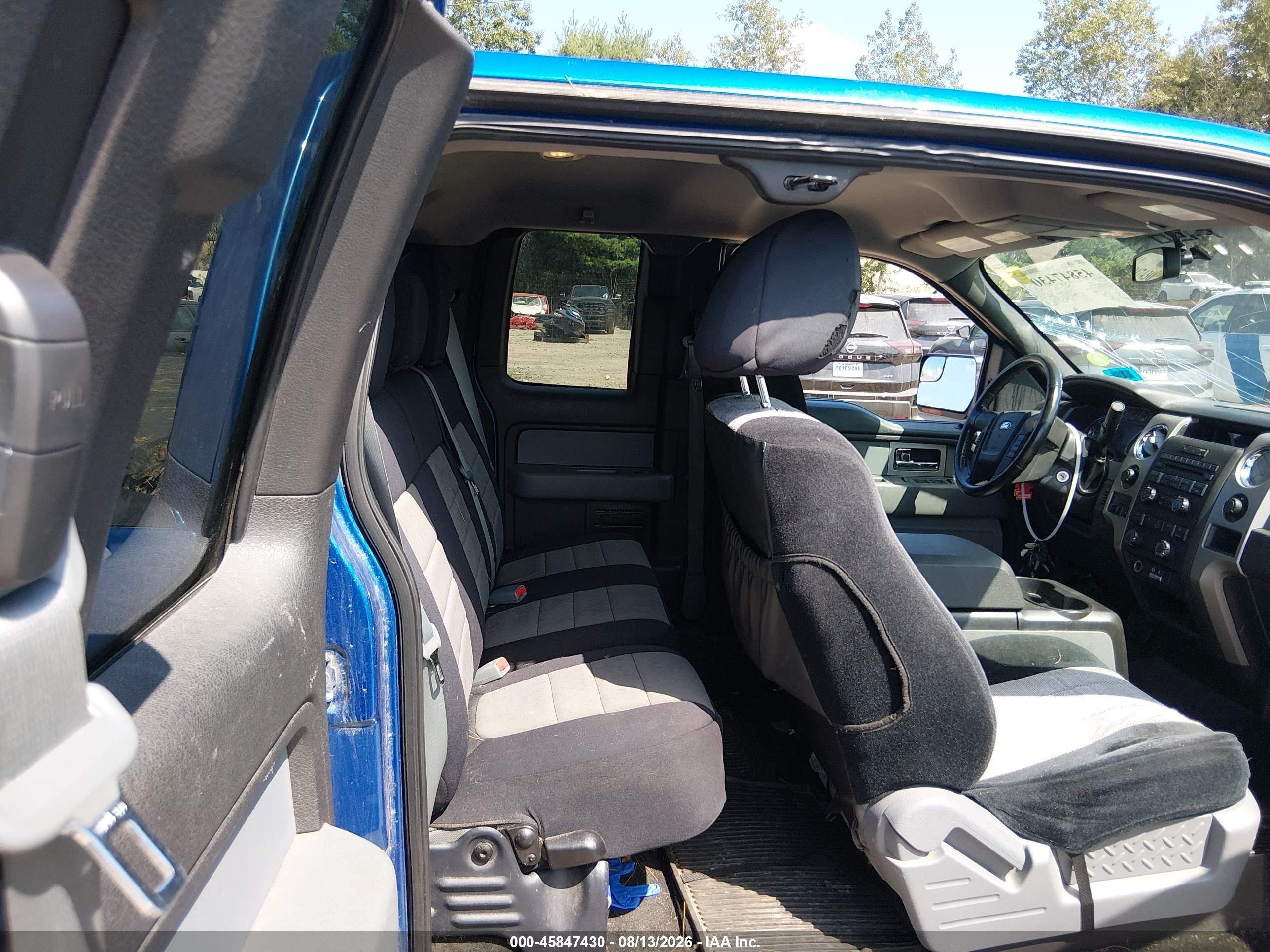 2011 Ford F-150 Xlt Blue vin: 1FTFX1EF5BKD15943