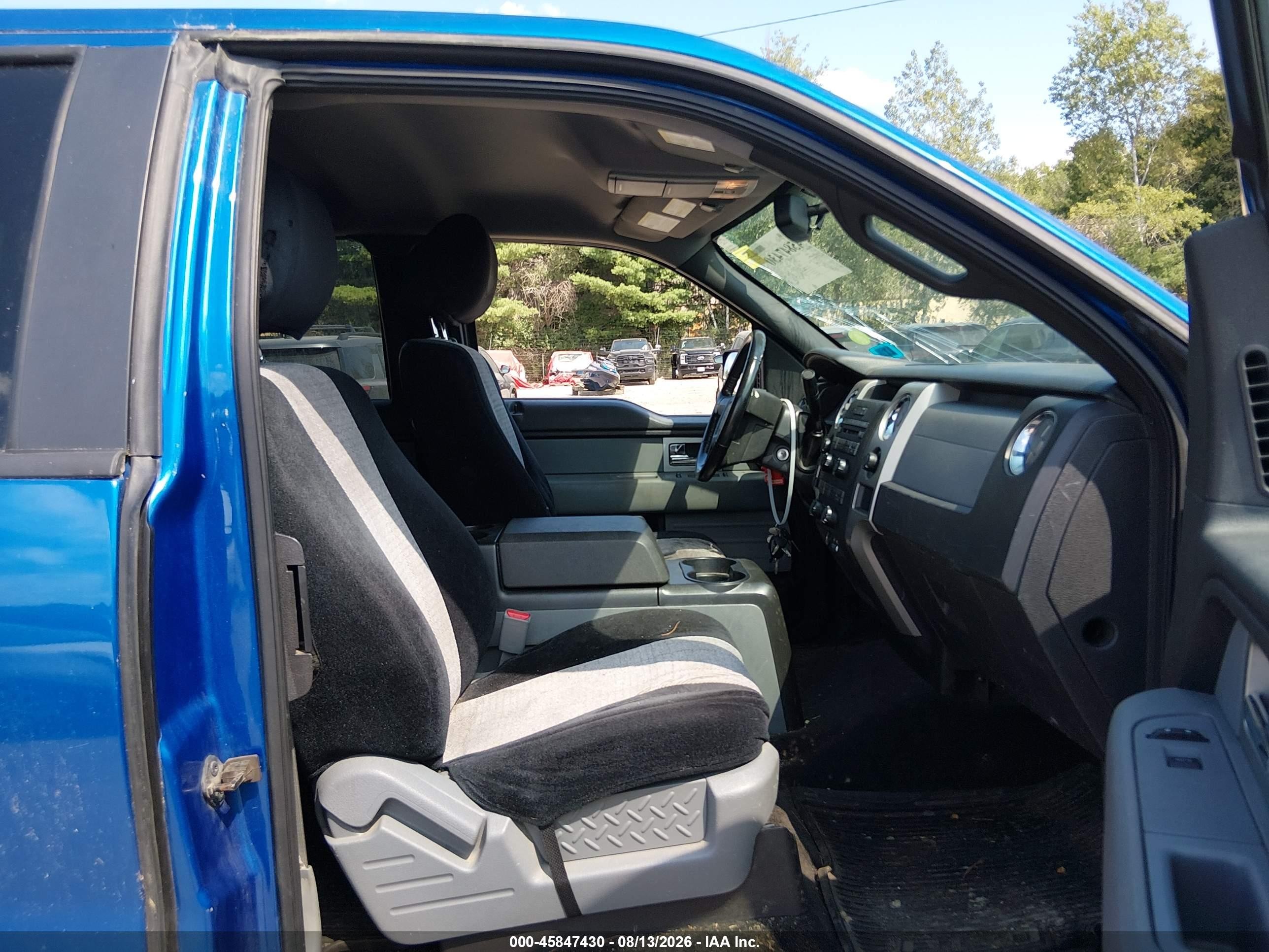 2011 Ford F-150 Xlt Blue vin: 1FTFX1EF5BKD15943