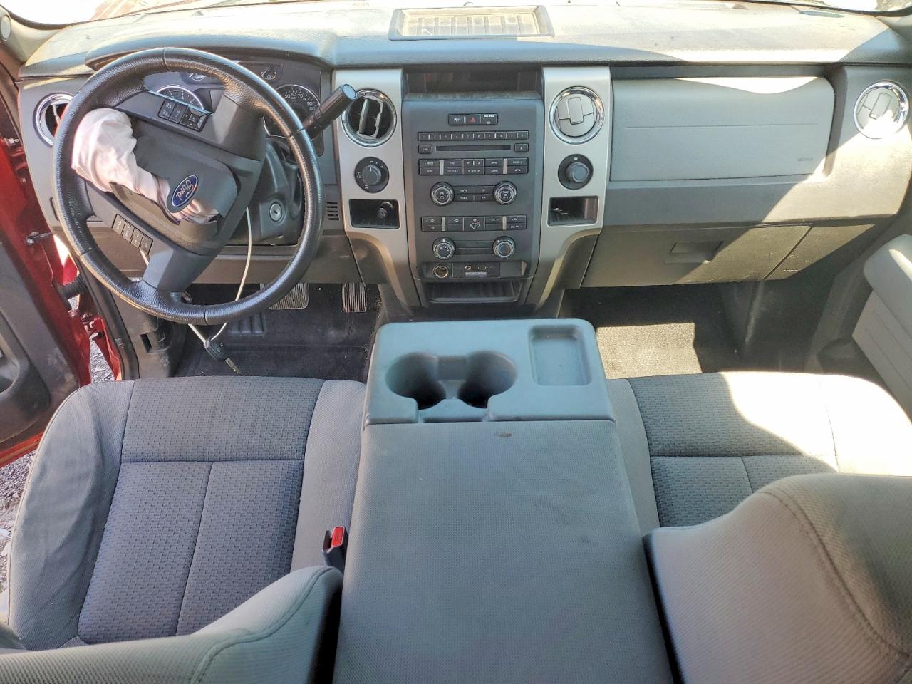 2012 Ford F150 Super Cab Красный vin: 1FTFX1EF5CFA38575