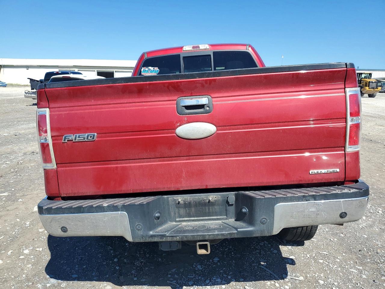 2012 Ford F150 Super Cab Красный vin: 1FTFX1EF5CFA38575