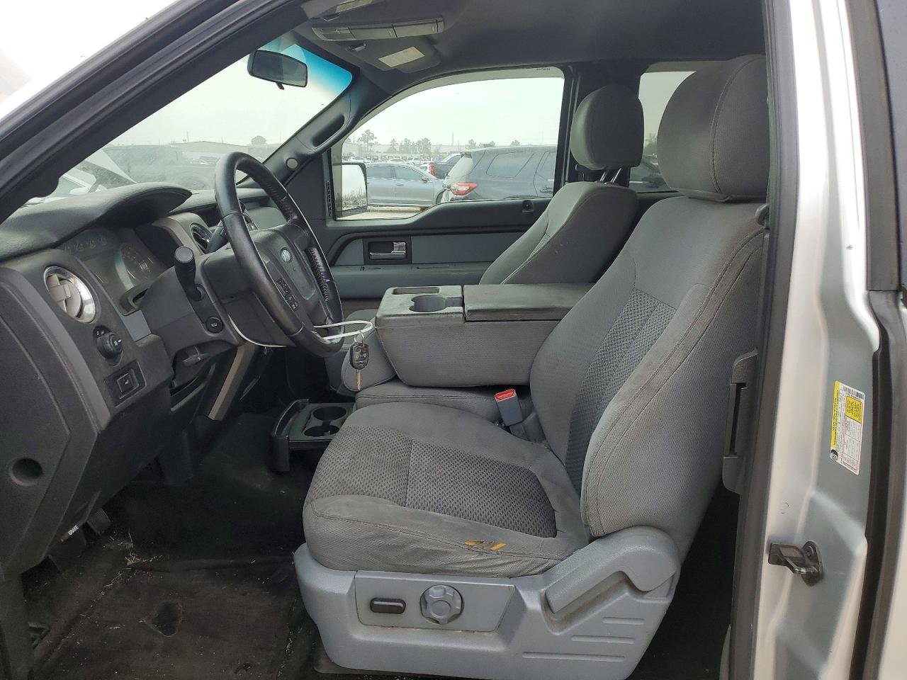 2012 Ford F150 Super Cab Silver vin: 1FTFX1EF5CFB48431