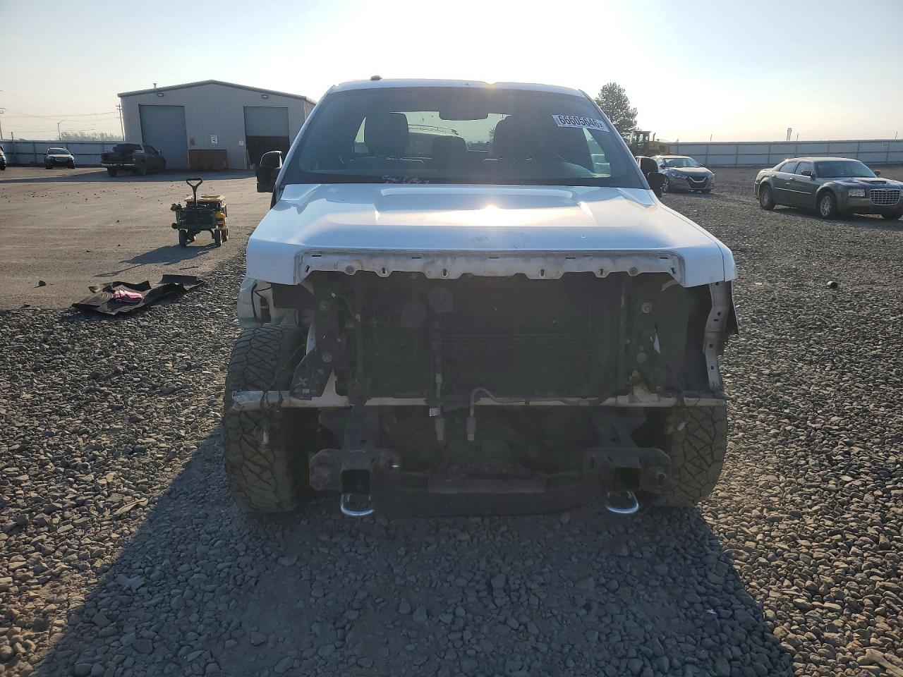2012 Ford F150 Super Cab White vin: 1FTFX1EF5CFC36363