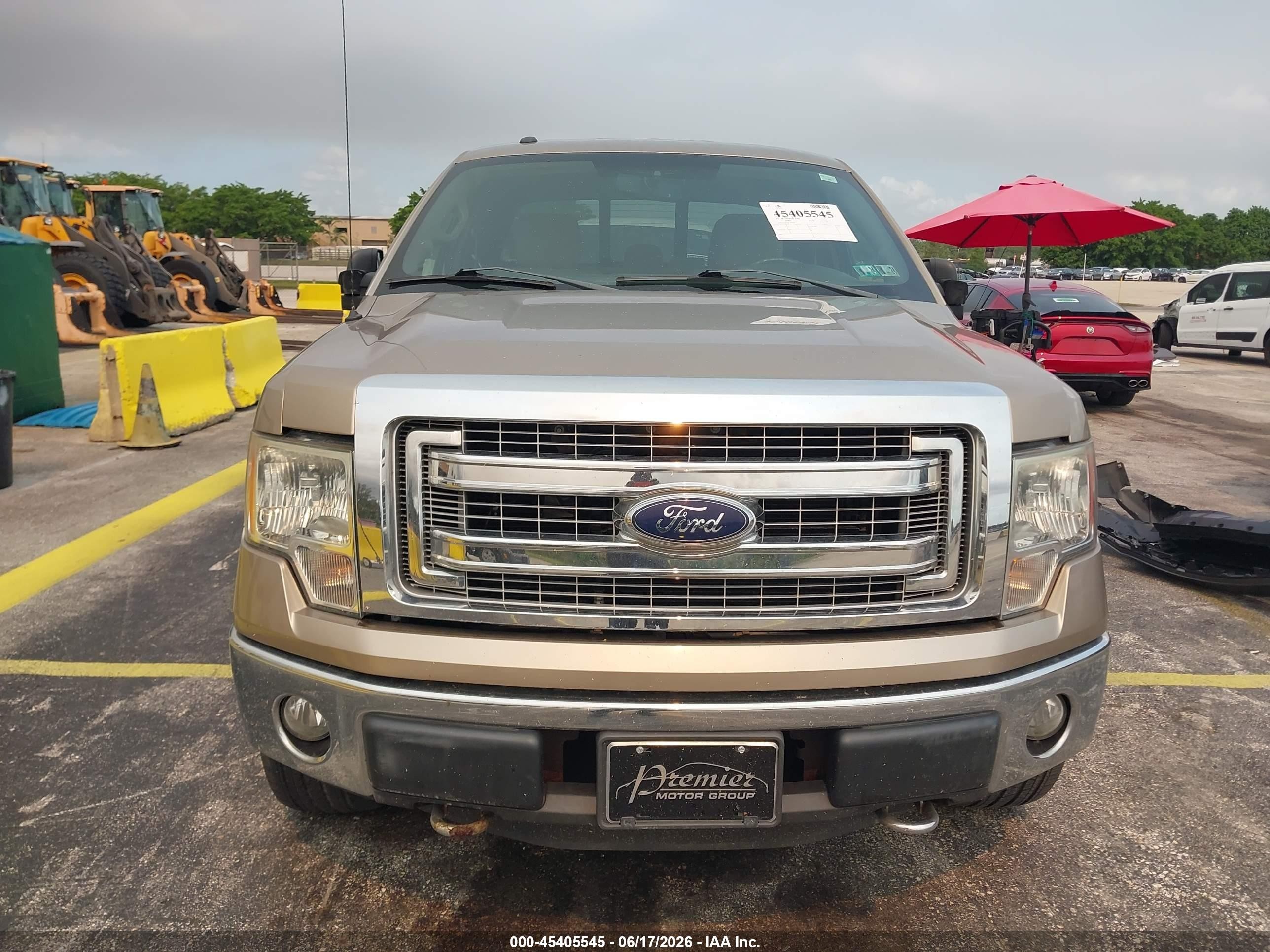 2013 Ford F-150 Xlt Gold vin: 1FTFX1EF5DFB48818