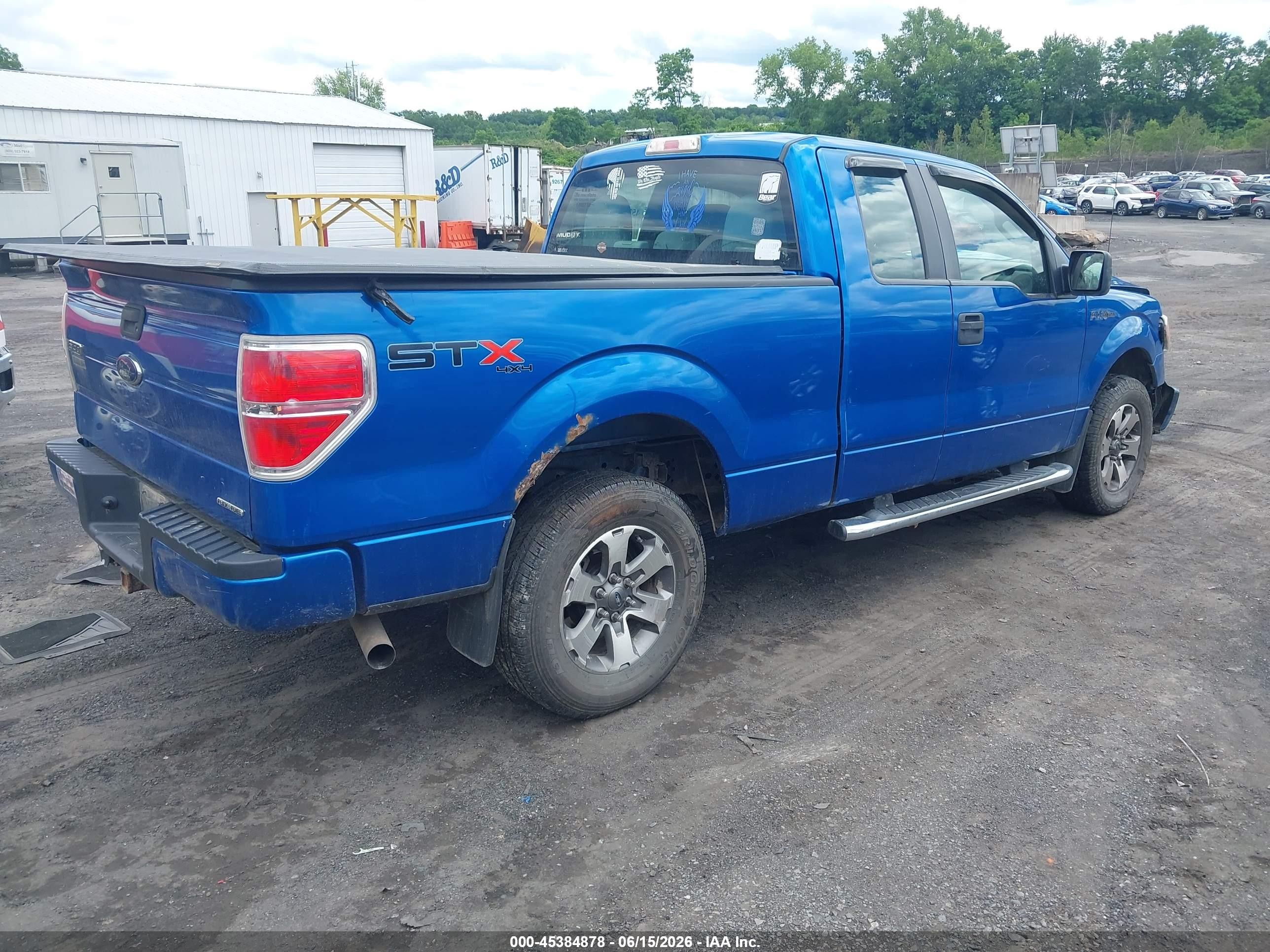 2013 Ford F-150 Stx Синий vin: 1FTFX1EF5DFD44337