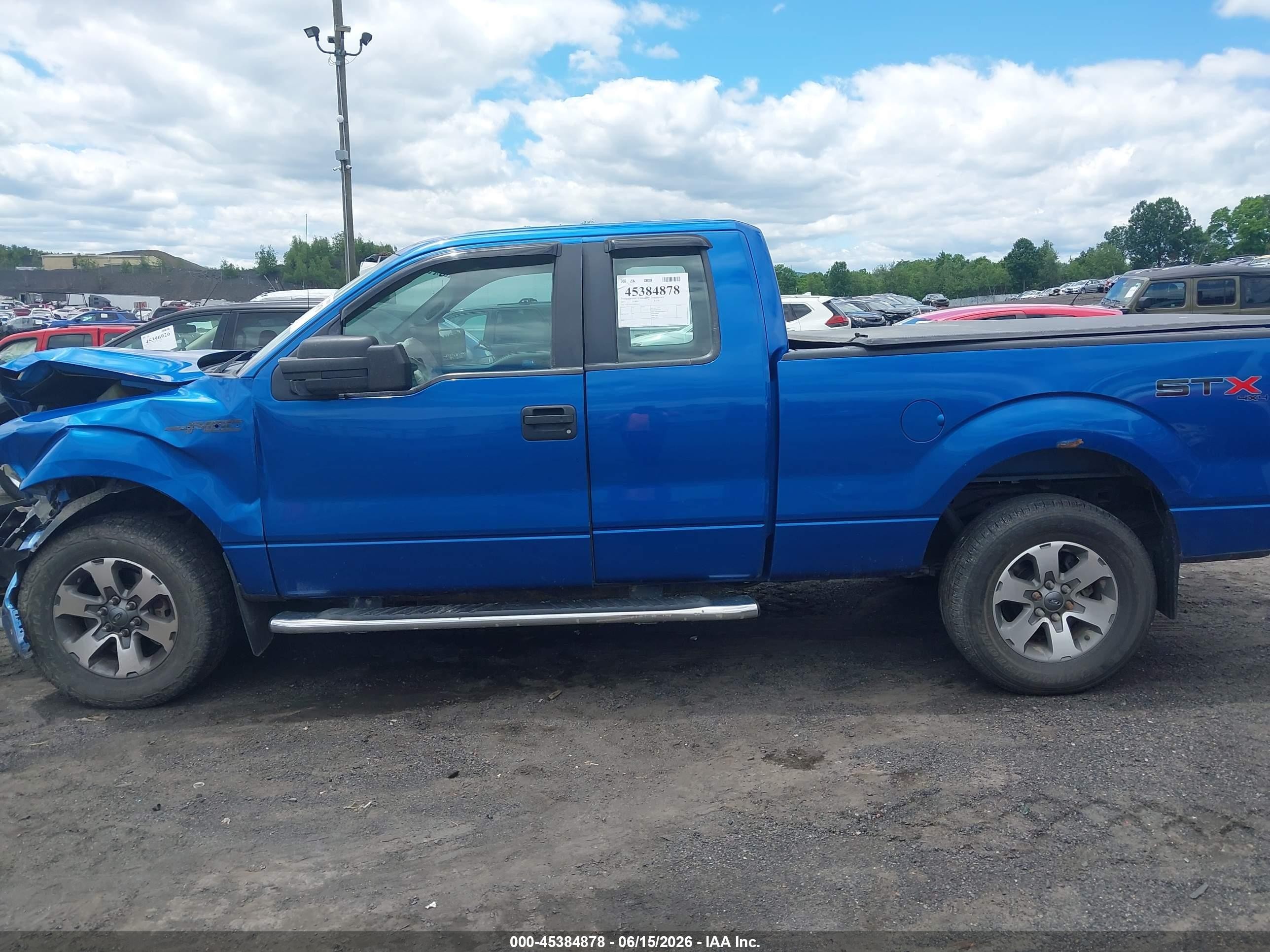 2013 Ford F-150 Stx Синий vin: 1FTFX1EF5DFD44337