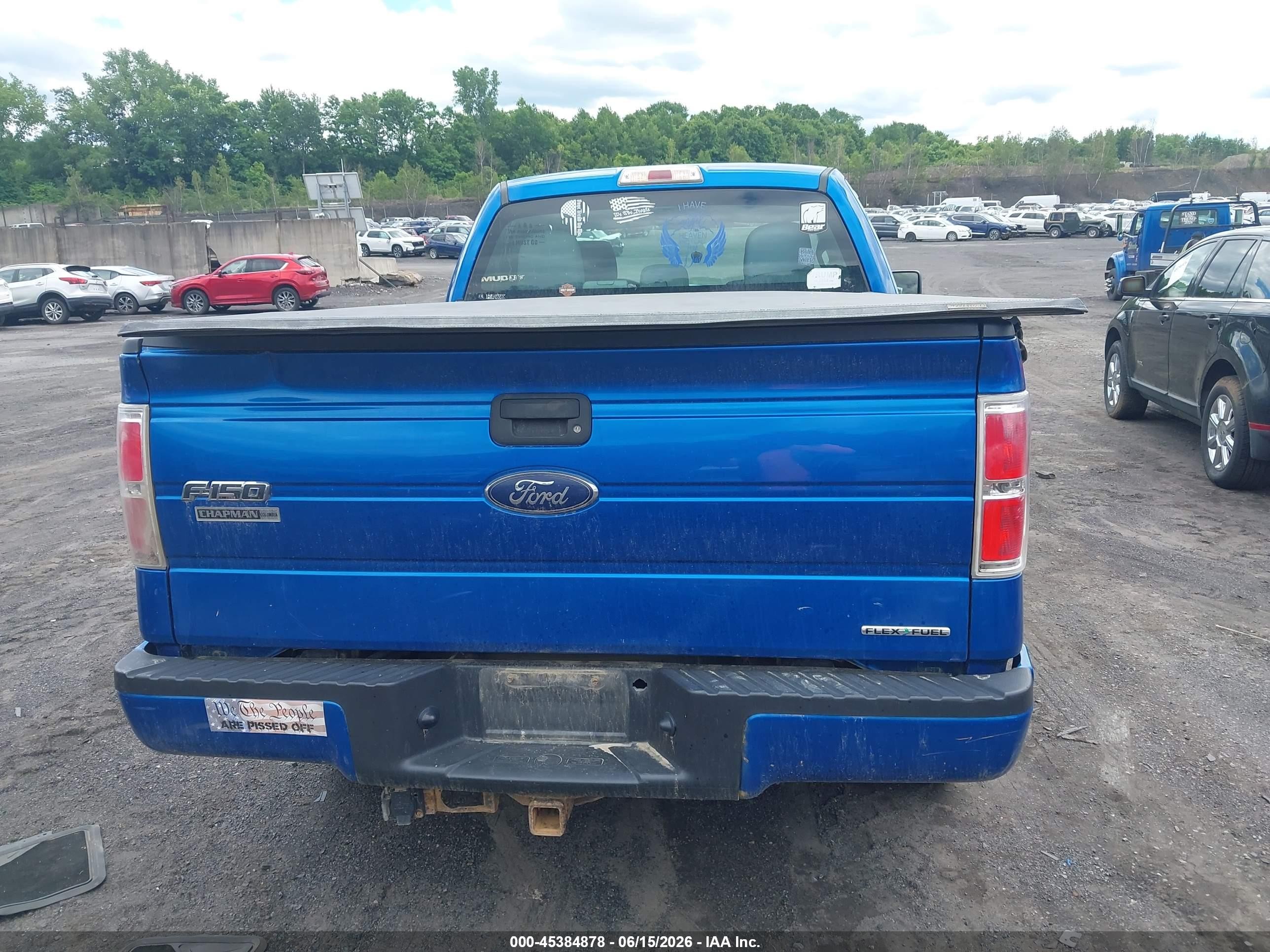 2013 Ford F-150 Stx Синий vin: 1FTFX1EF5DFD44337