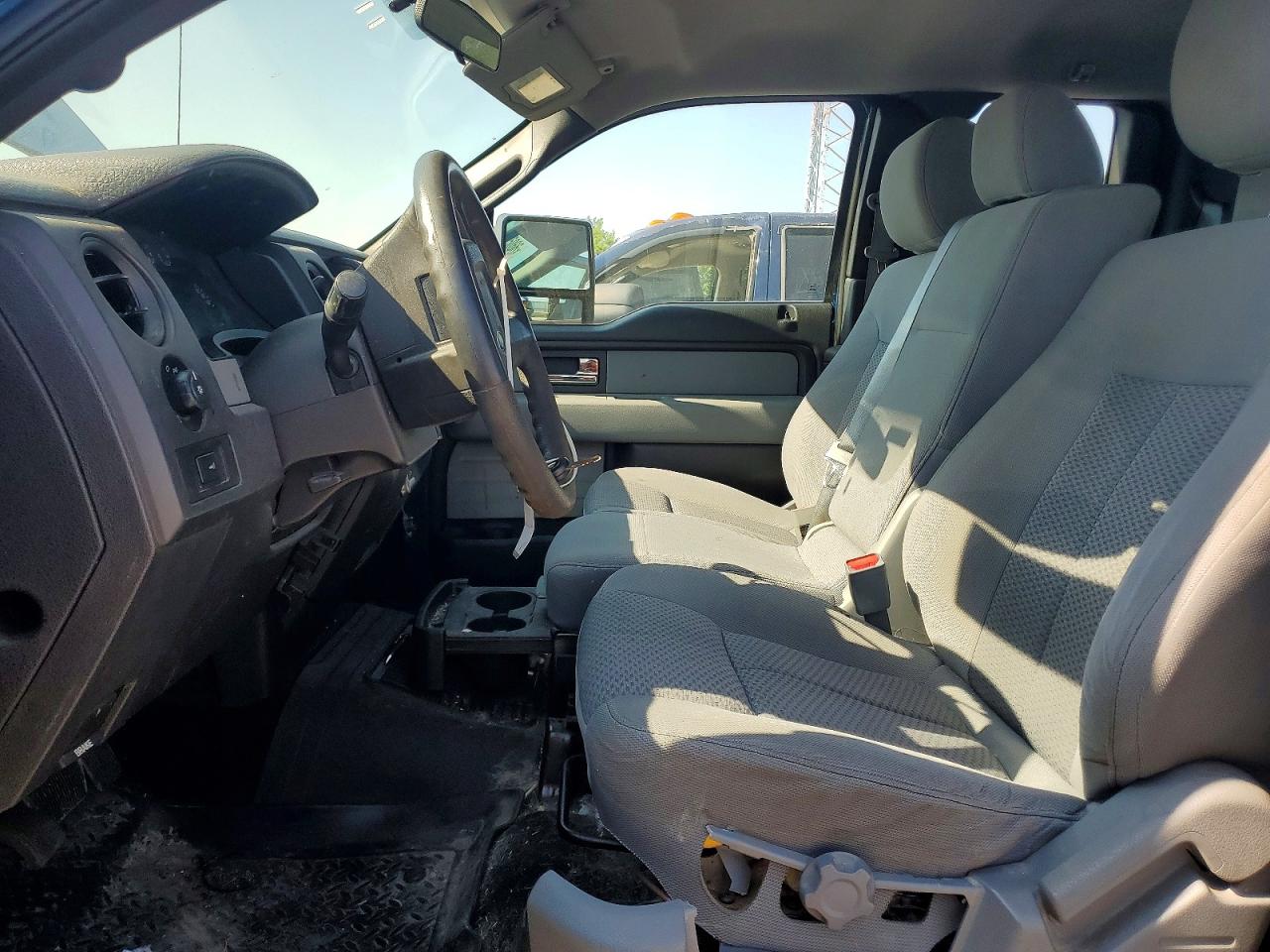 2013 Ford F150 Super Cab Blue vin: 1FTFX1EF5DKE14877