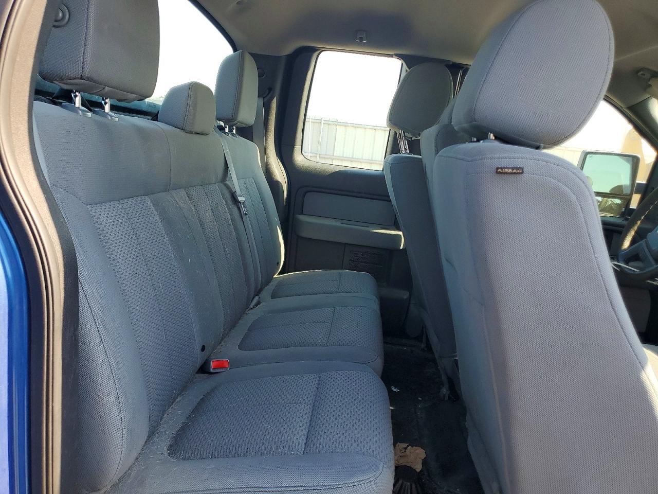 2013 Ford F150 Super Cab Blue vin: 1FTFX1EF5DKE14877
