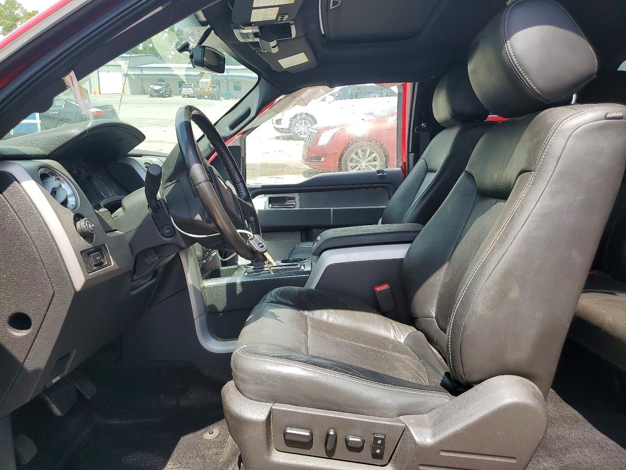 2014 Ford F150 Super Cab Red vin: 1FTFX1EF5EFA65648