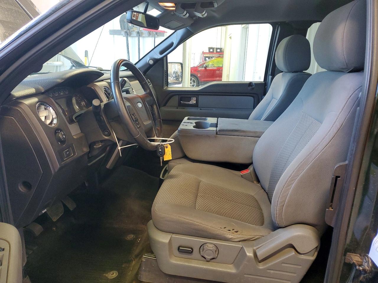 2014 Ford F150 Super Cab Зеленый vin: 1FTFX1EF5EFB13004