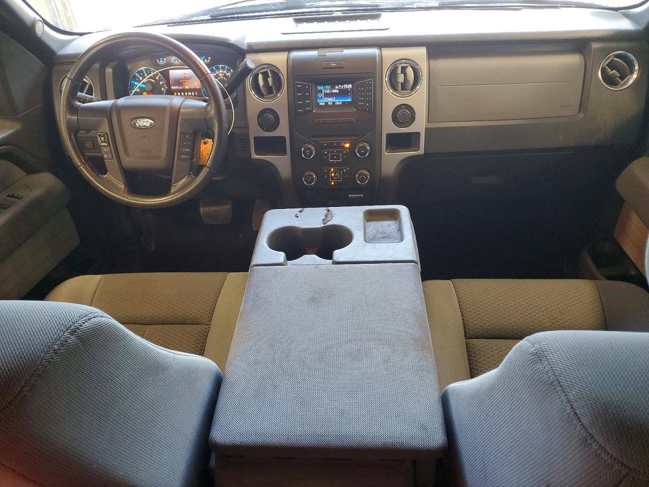 2014 Ford F150 Super Cab Зеленый vin: 1FTFX1EF5EFB13004