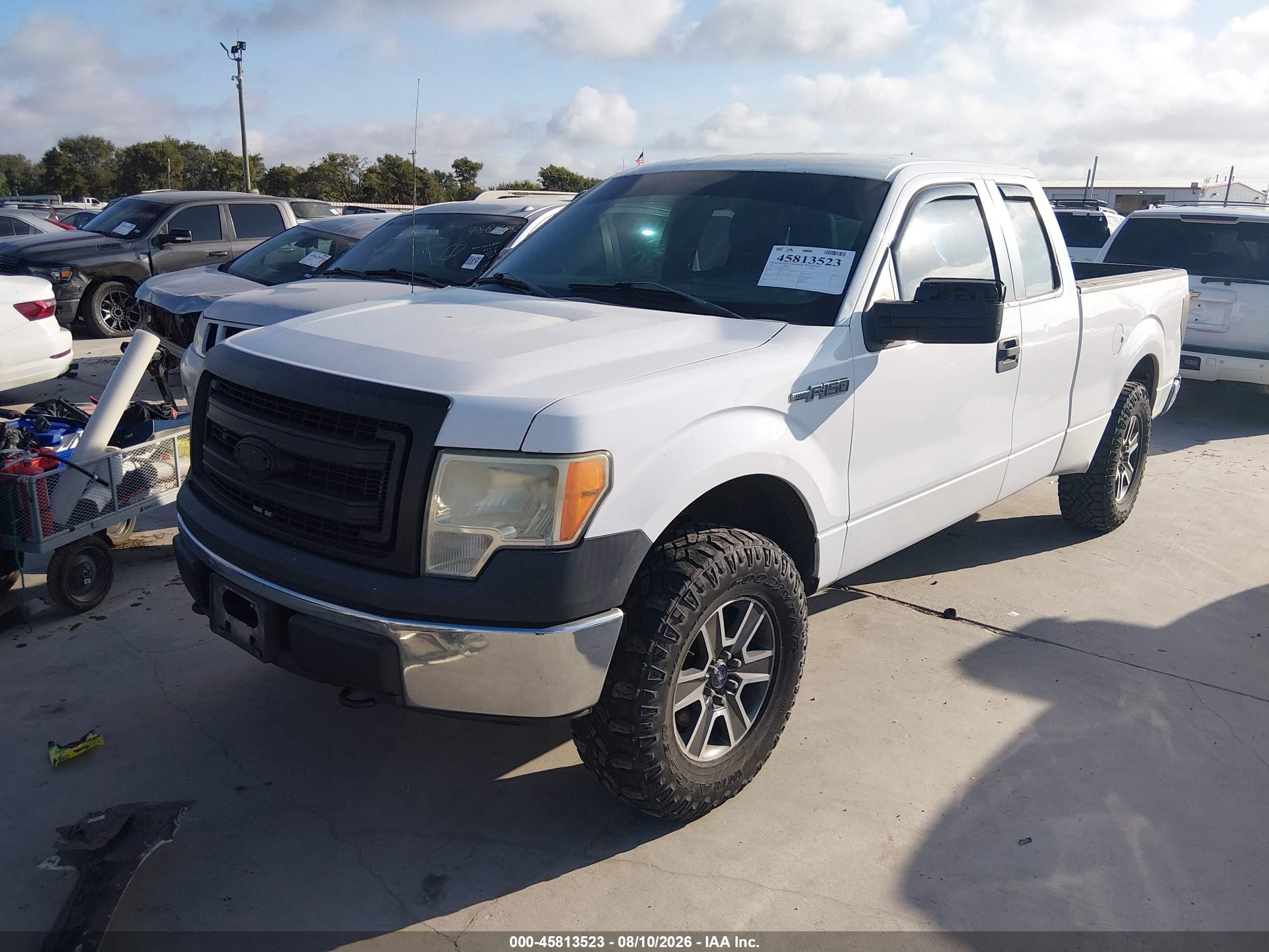 2014 Ford F-150 Xl Белый vin: 1FTFX1EF5EKF27973