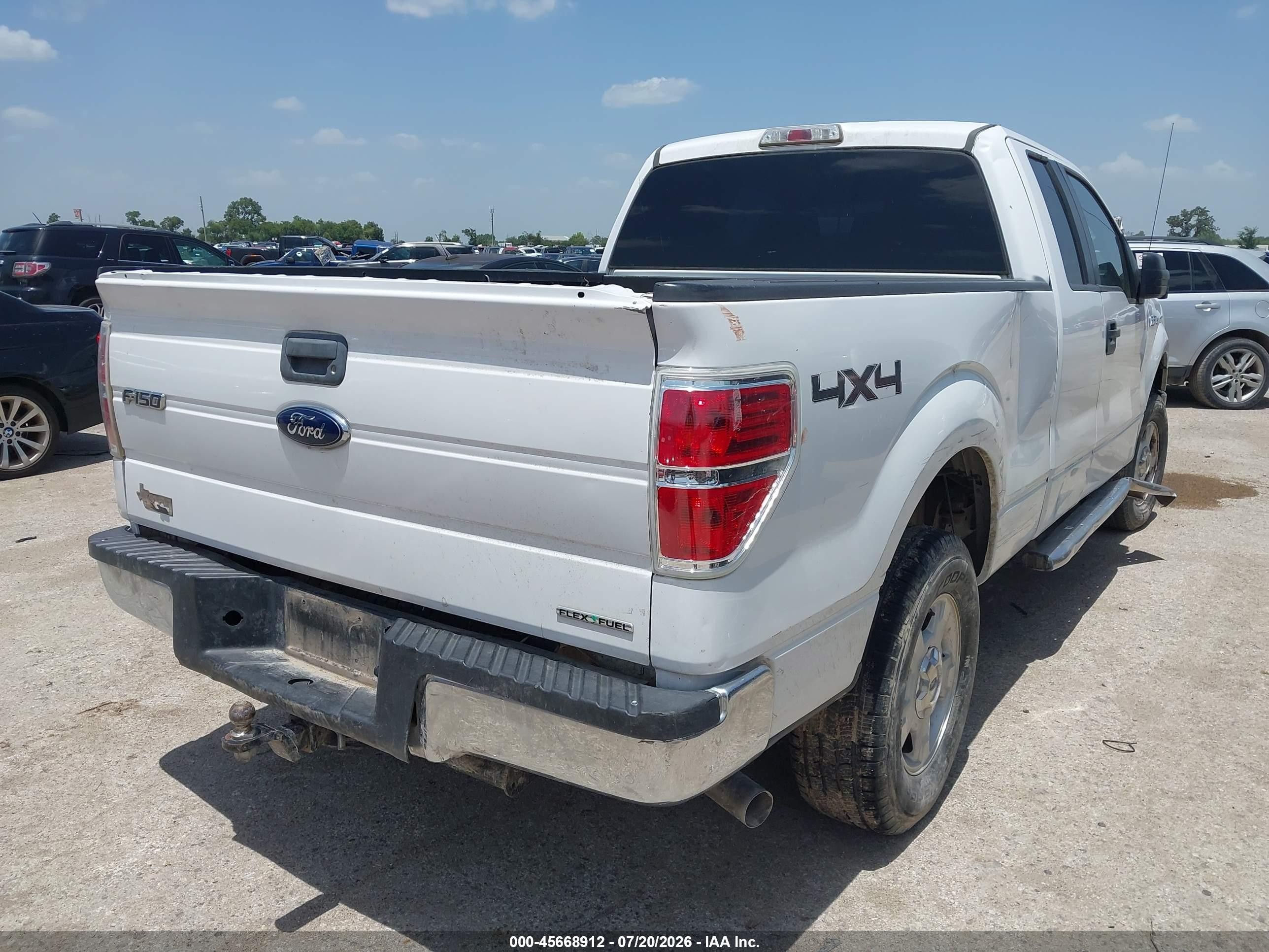2014 Ford F-150 Xlt White vin: 1FTFX1EF5EKF53635