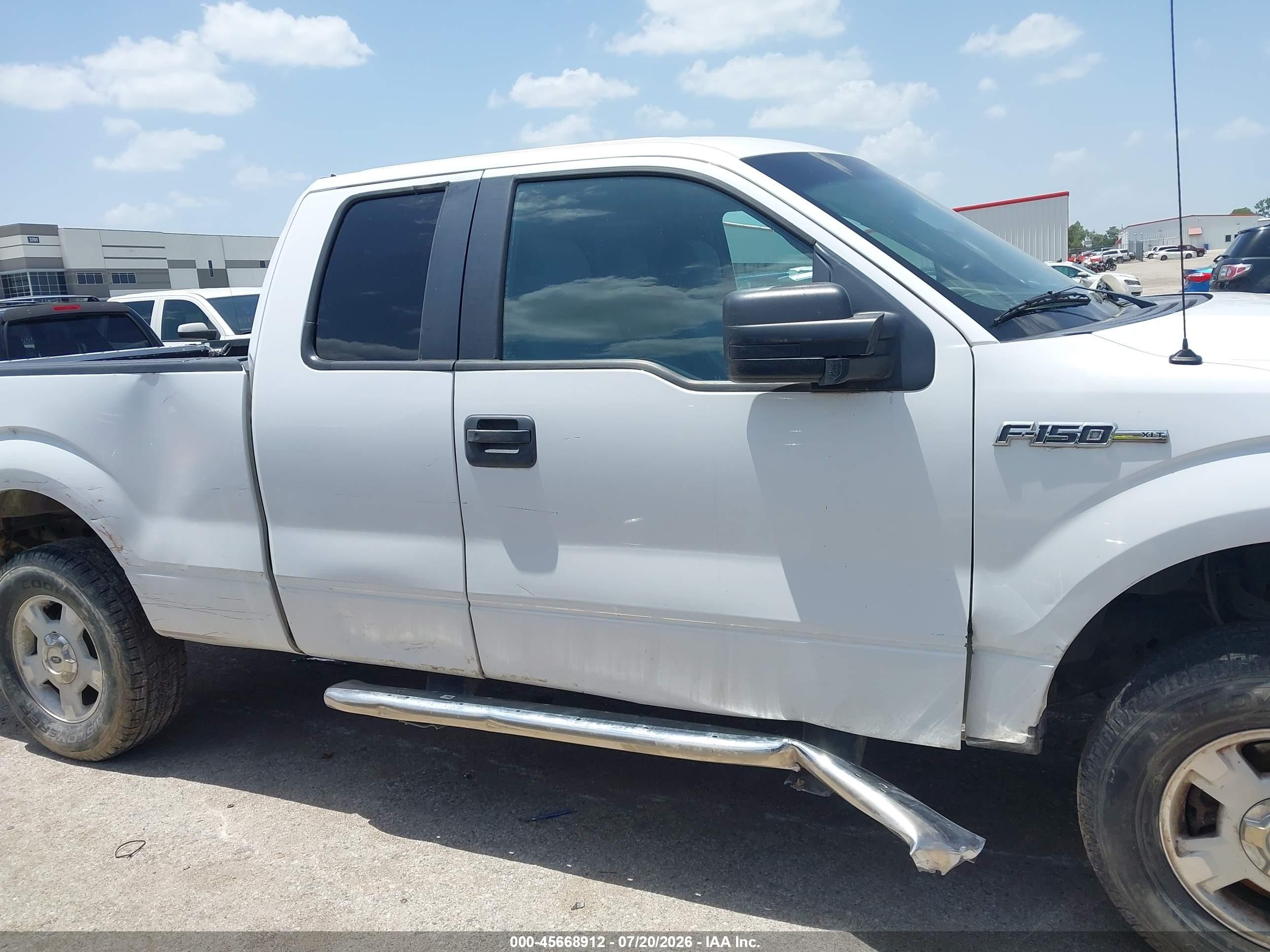2014 Ford F-150 Xlt White vin: 1FTFX1EF5EKF53635