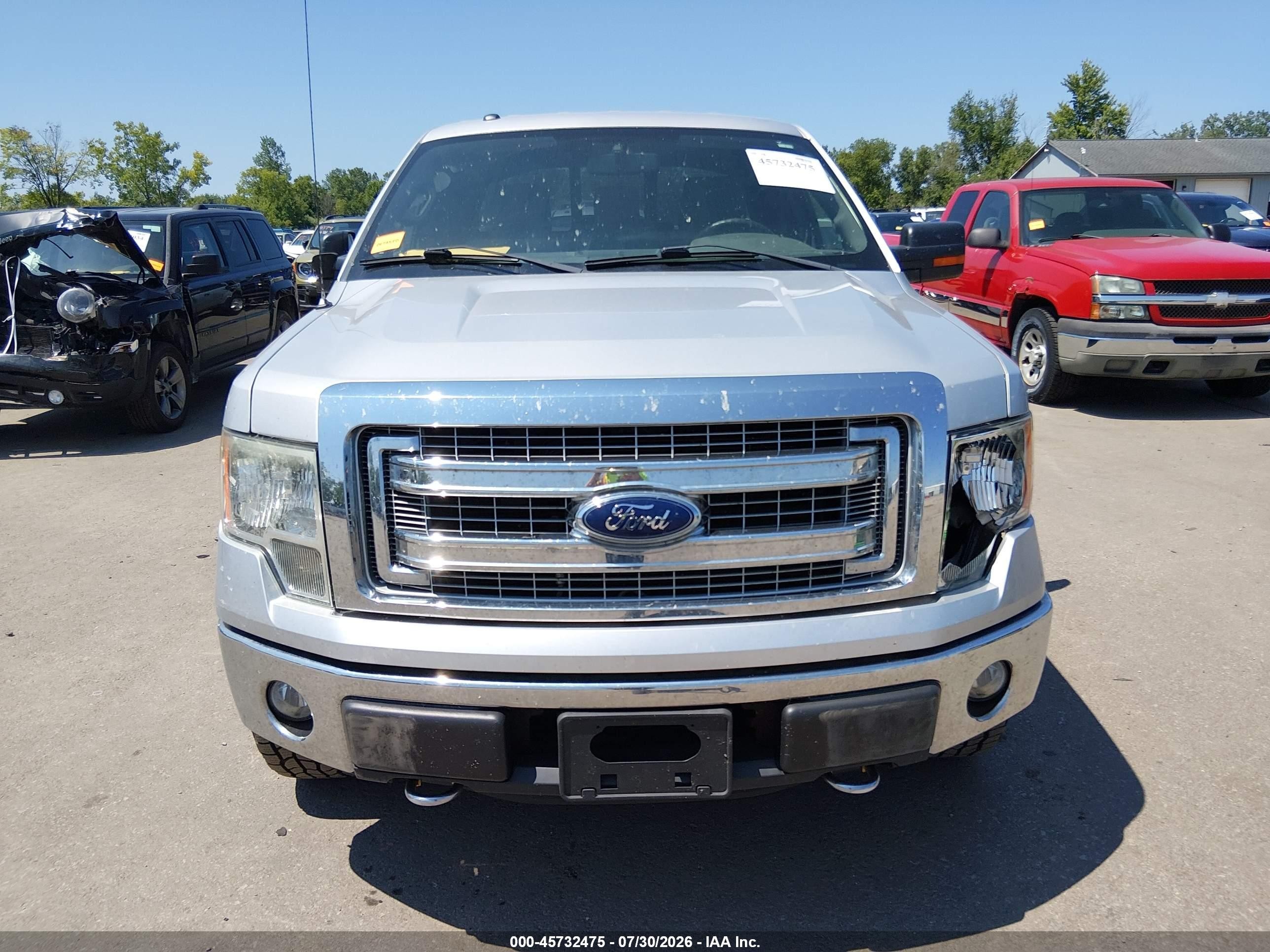 2014 Ford F-150 Xlt Silver vin: 1FTFX1EF5EKG19343