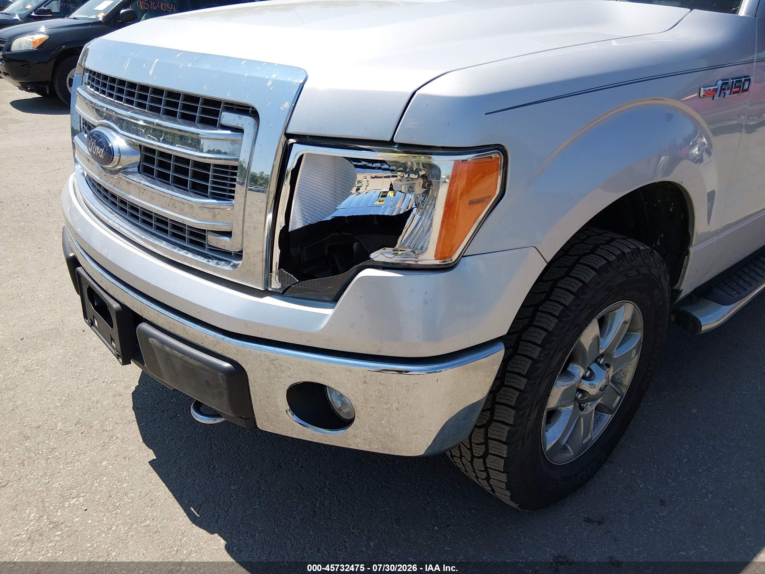 2014 Ford F-150 Xlt Silver vin: 1FTFX1EF5EKG19343