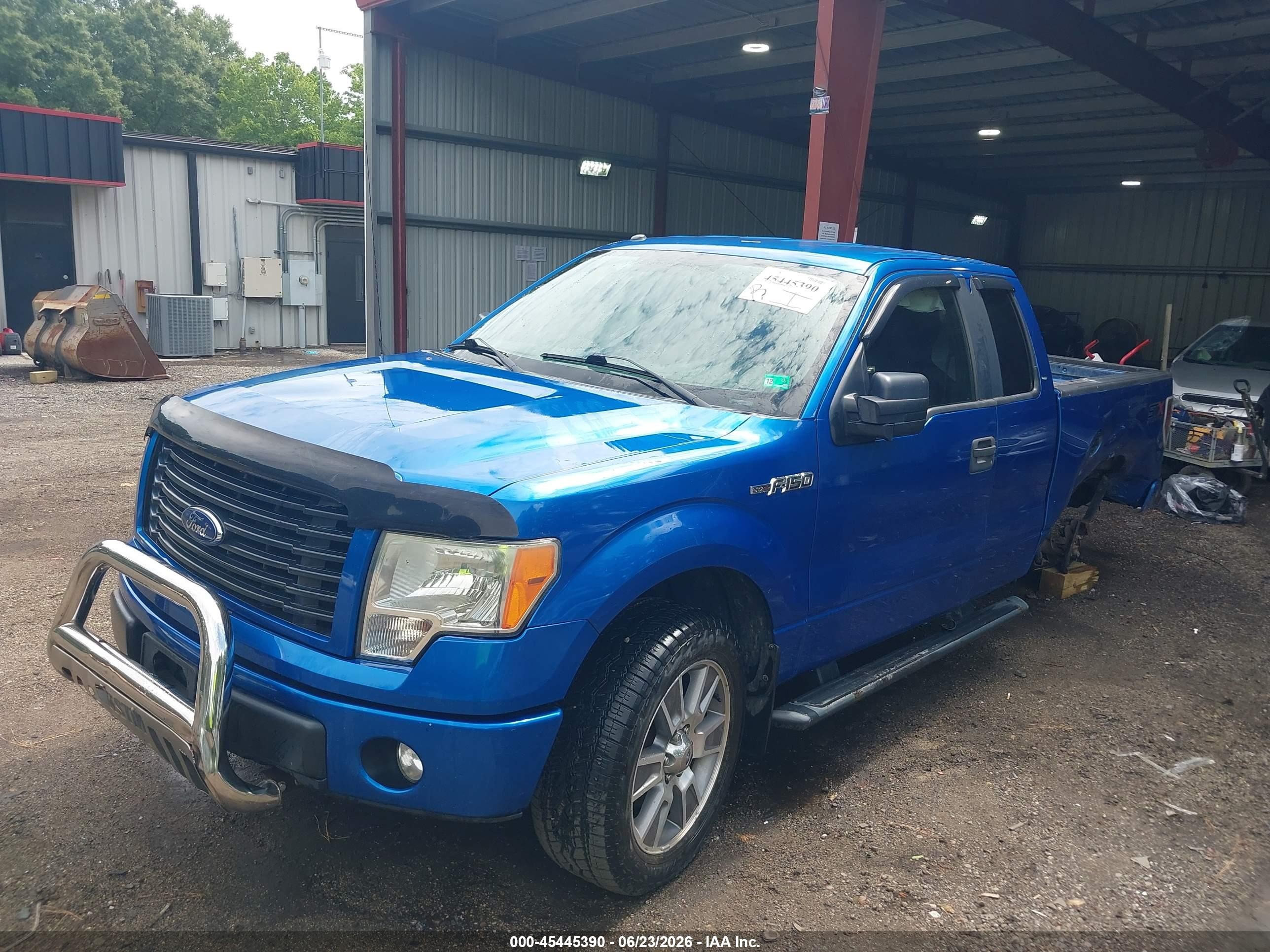 2014 Ford F-150 Fx4/lariat/stx/xl/xlt Blue vin: 1FTFX1EF5EKG43383