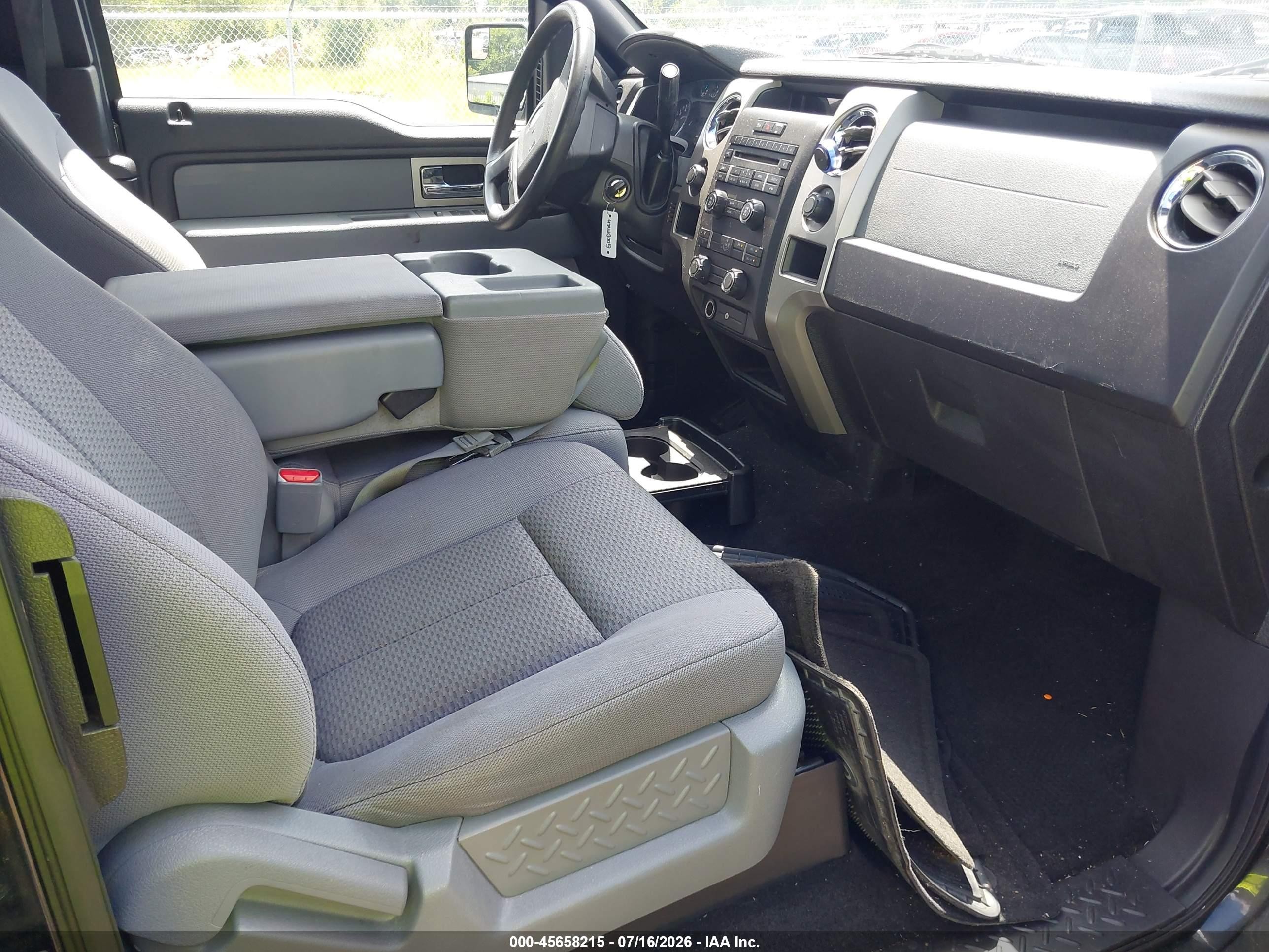 2011 Ford F-150 Xlt Black vin: 1FTFX1EF6BFA03624