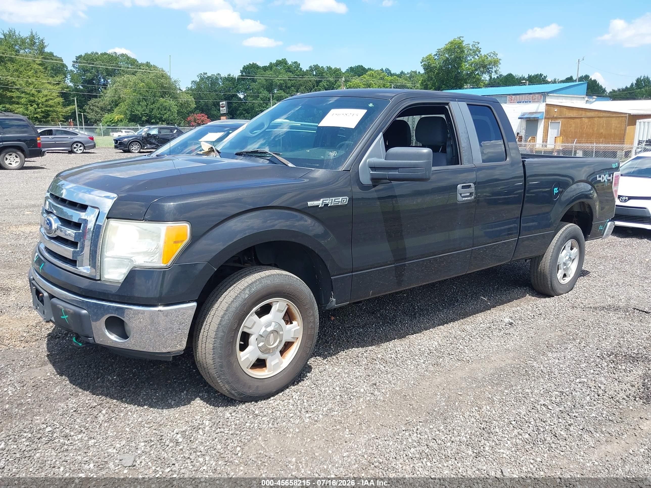 2011 Ford F-150 Xlt Black vin: 1FTFX1EF6BFA03624