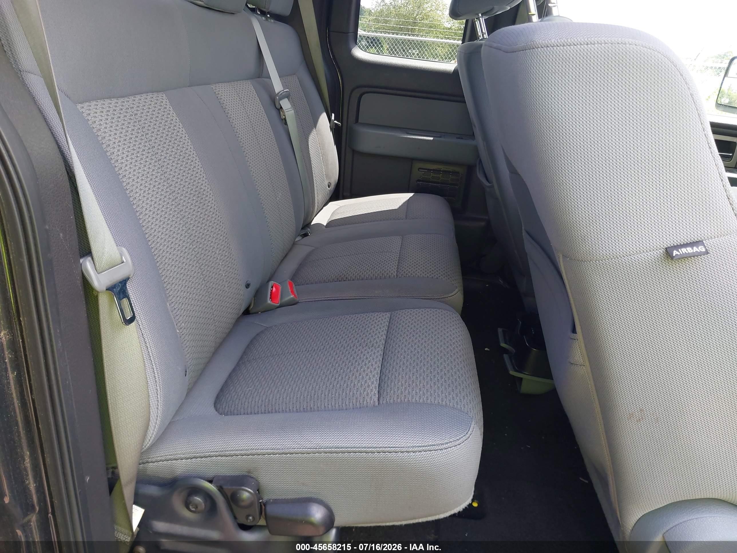 2011 Ford F-150 Xlt Black vin: 1FTFX1EF6BFA03624