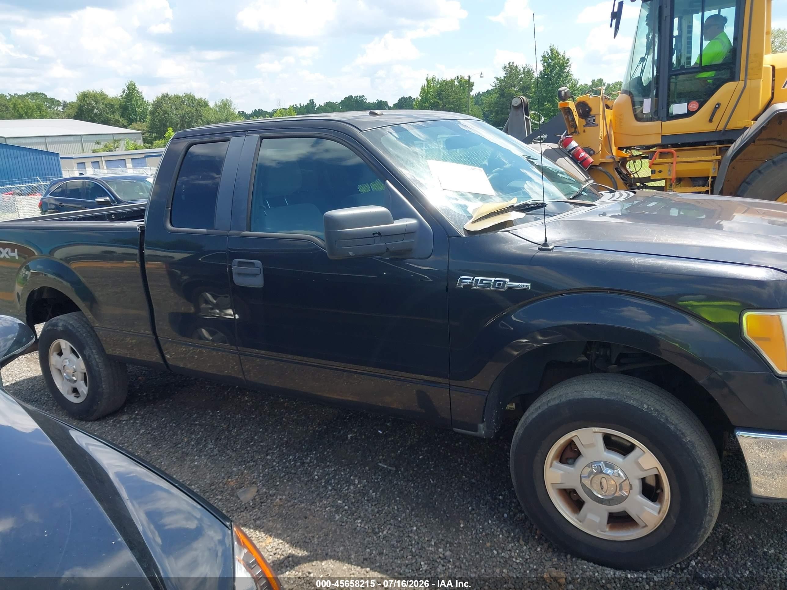 2011 Ford F-150 Xlt Black vin: 1FTFX1EF6BFA03624