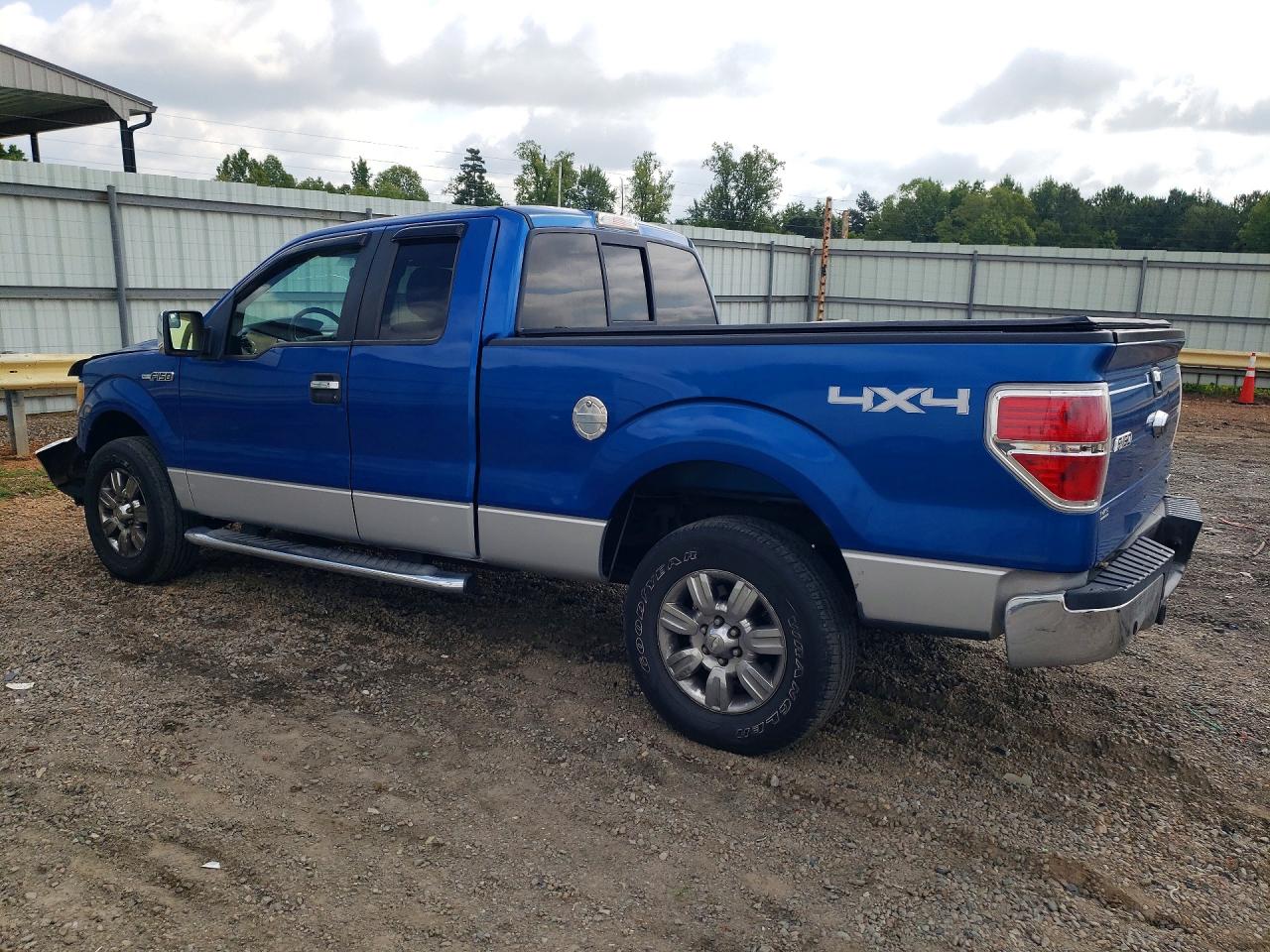 2011 Ford F150 Xlt Blue vin: 1FTFX1EF6BFA11691