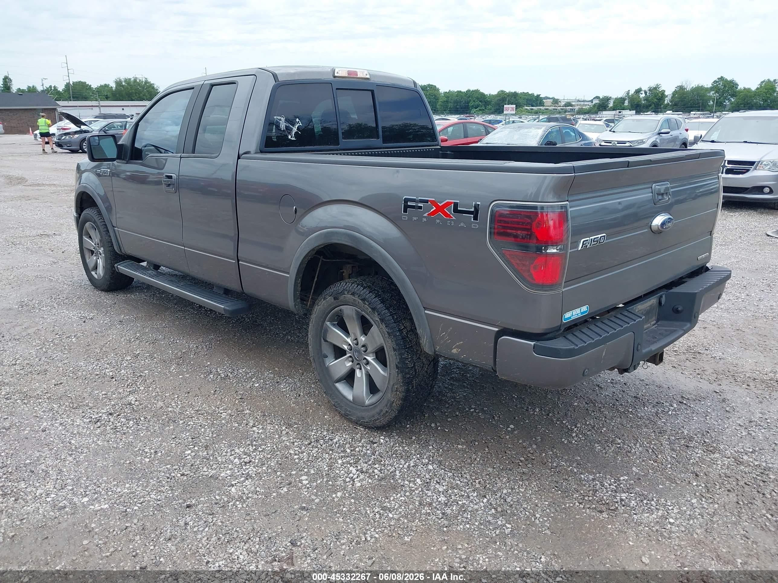 2011 Ford F-150 Fx4 Серый vin: 1FTFX1EF6BFA94572
