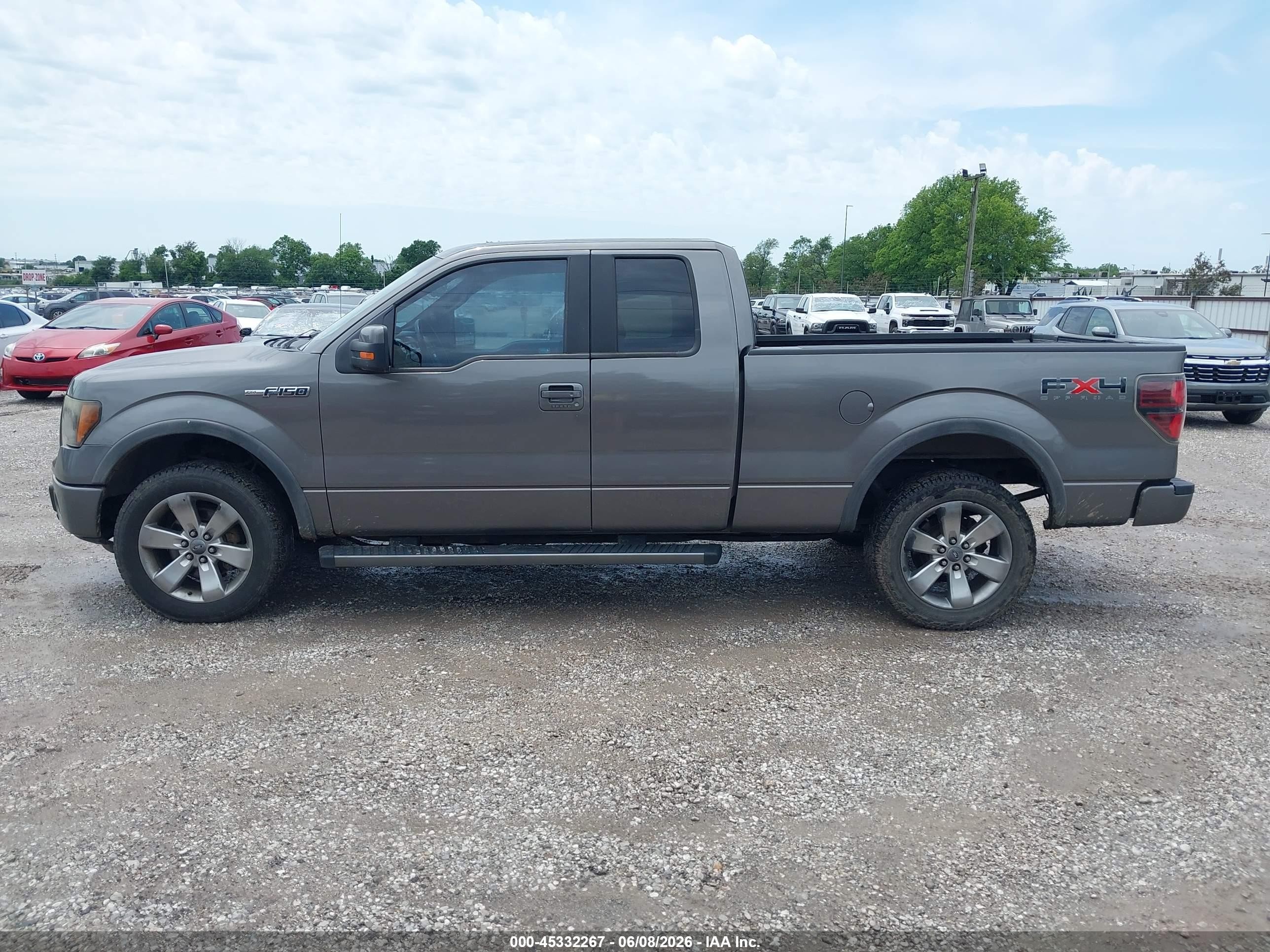 2011 Ford F-150 Fx4 Серый vin: 1FTFX1EF6BFA94572
