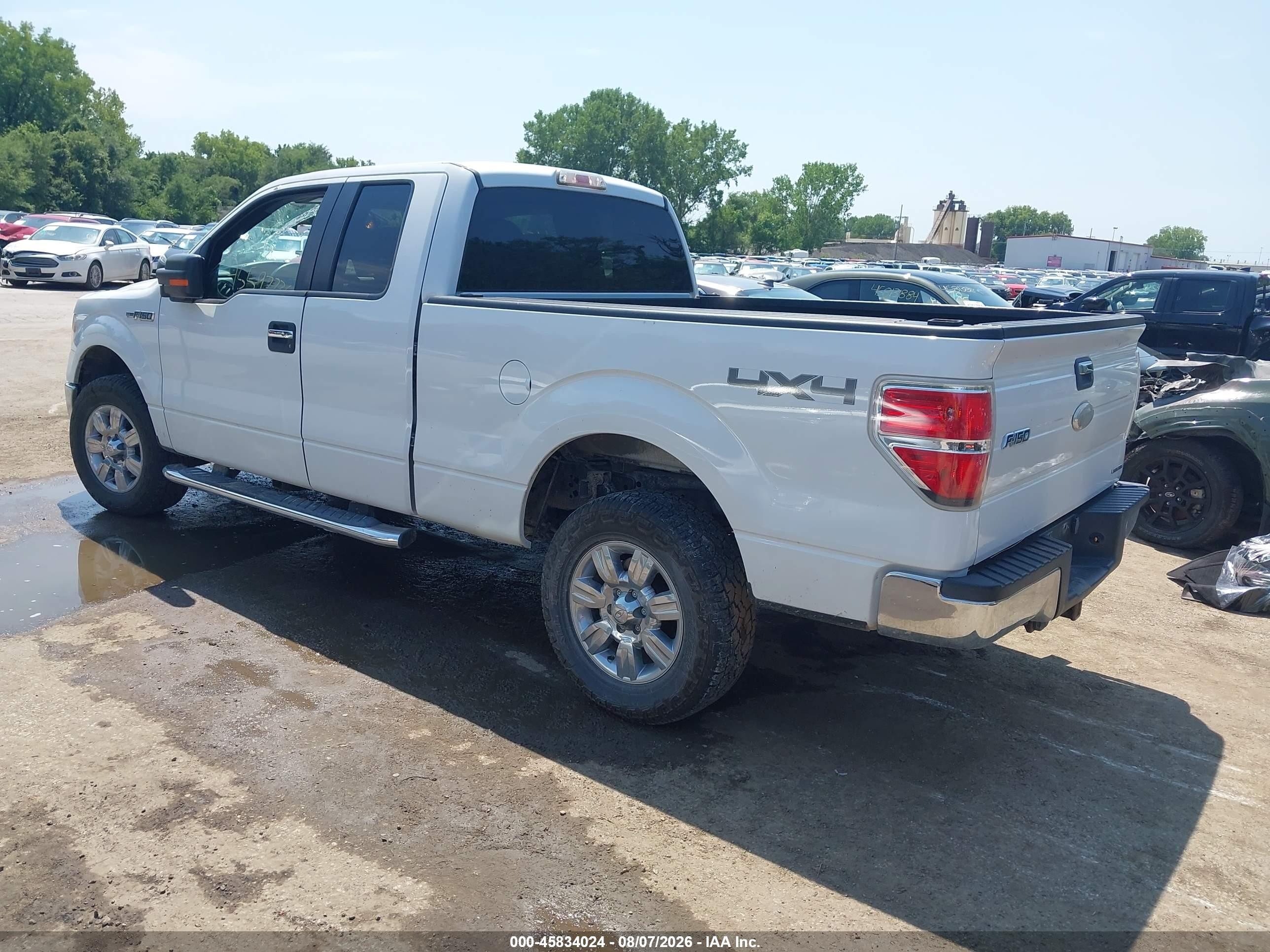 2011 Ford F-150 Xlt White vin: 1FTFX1EF6BFB10320