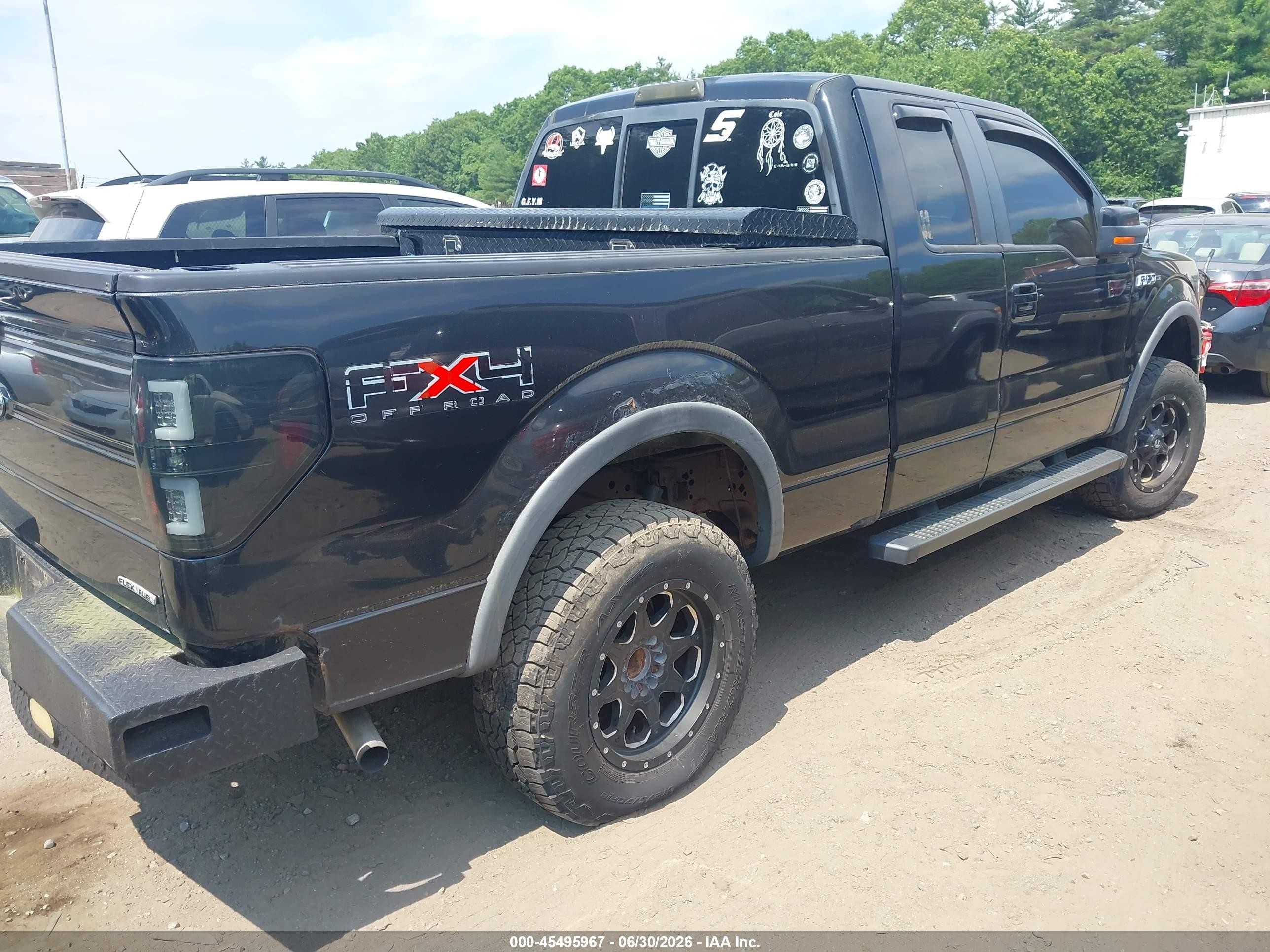 2011 Ford F-150   Black vin: 1FTFX1EF6BFB36495
