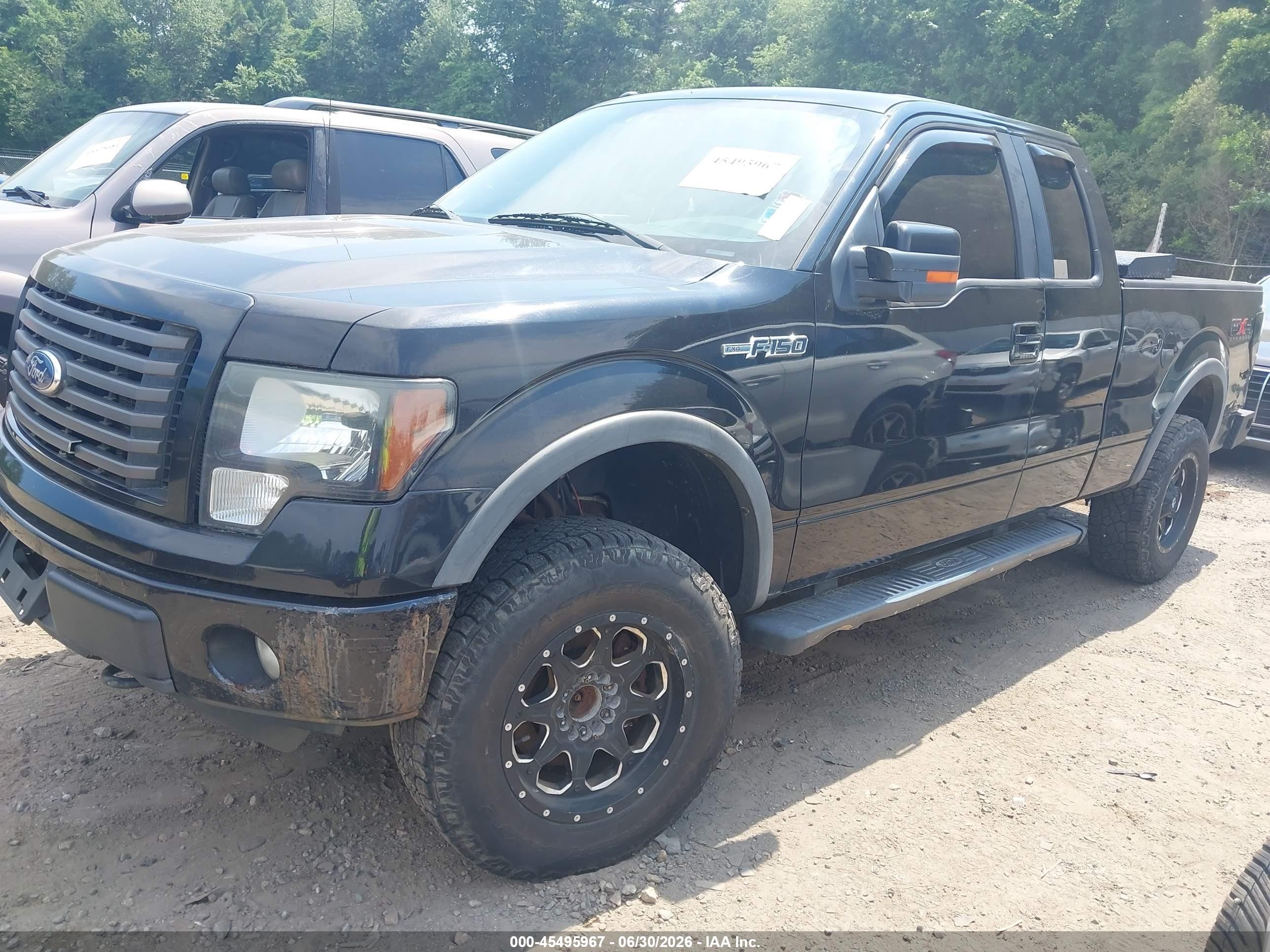 2011 Ford F-150   Black vin: 1FTFX1EF6BFB36495