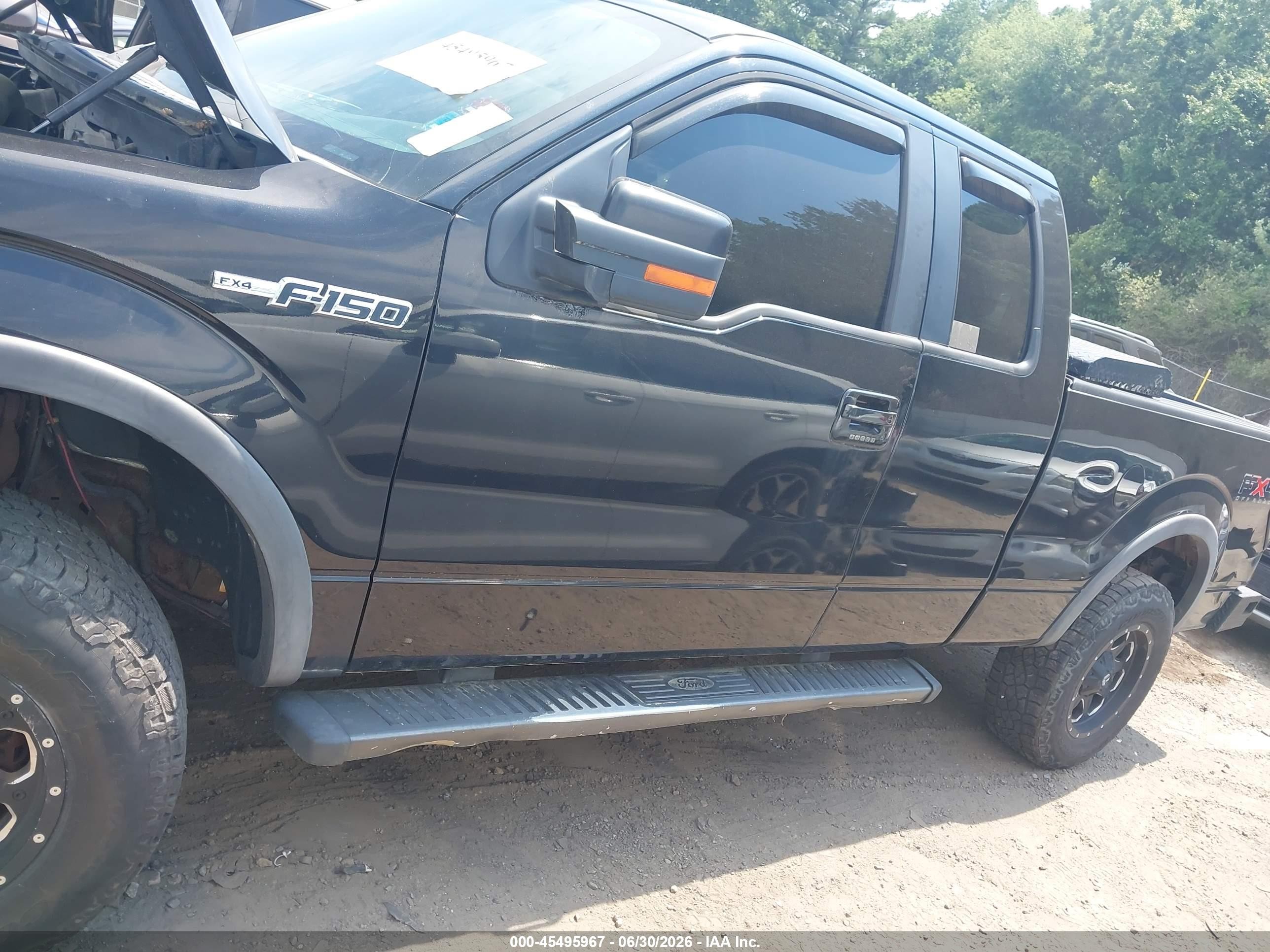2011 Ford F-150   Black vin: 1FTFX1EF6BFB36495