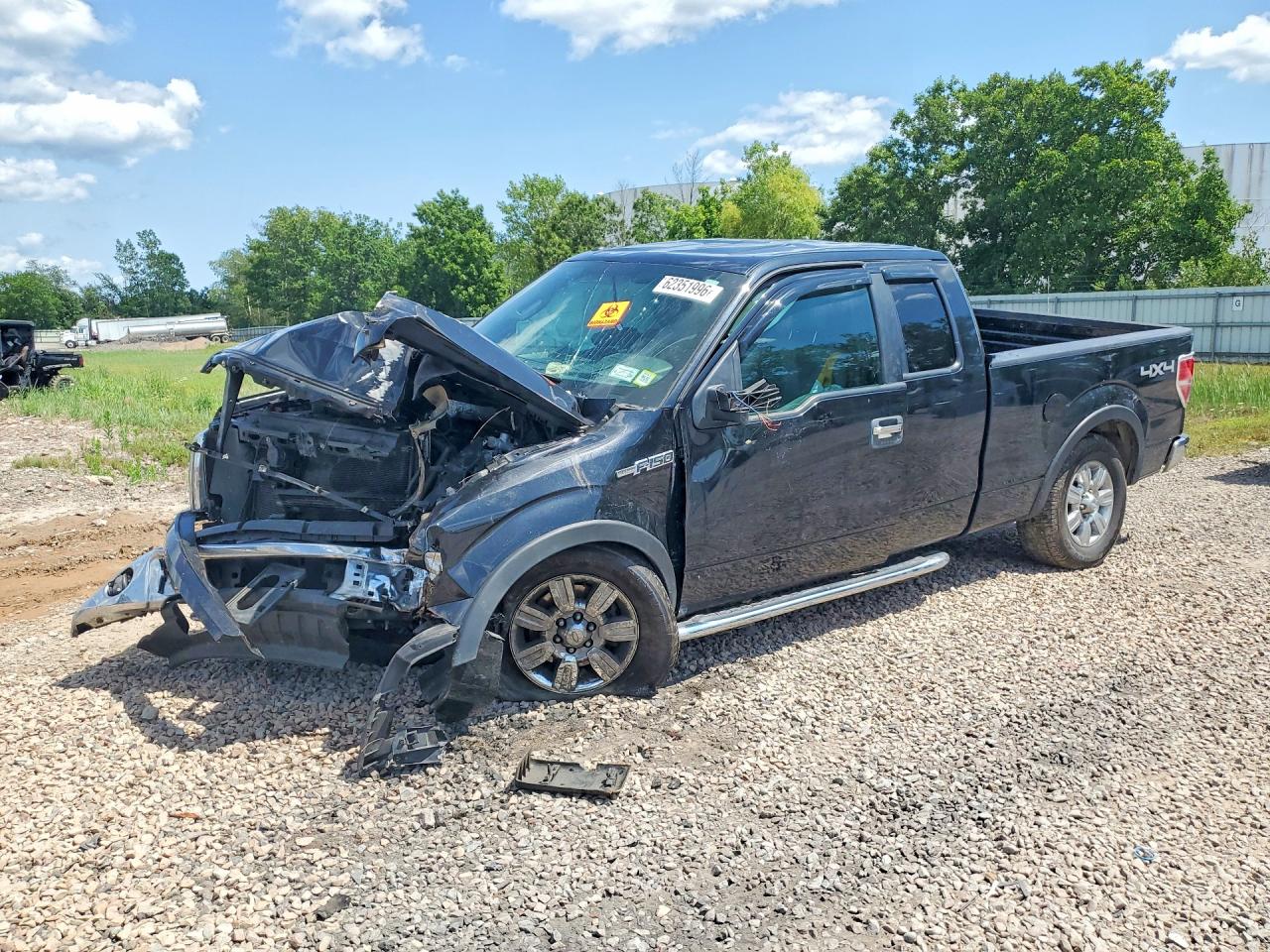 2011 Ford F150 Super Cab Black vin: 1FTFX1EF6BFB36996