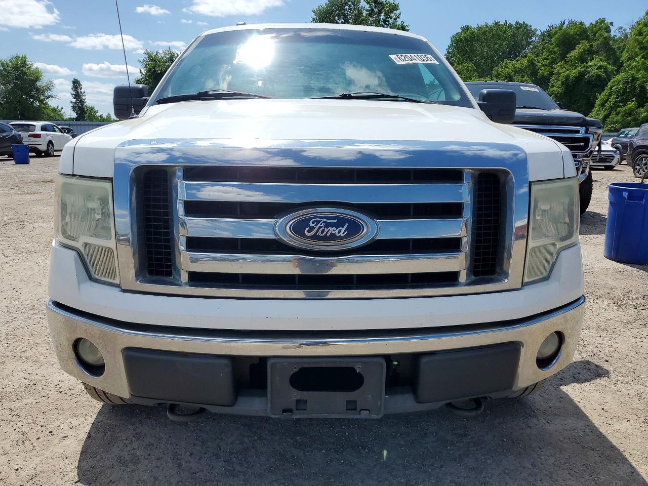 2011 Ford F150 Super Cab White vin: 1FTFX1EF6BFB78603
