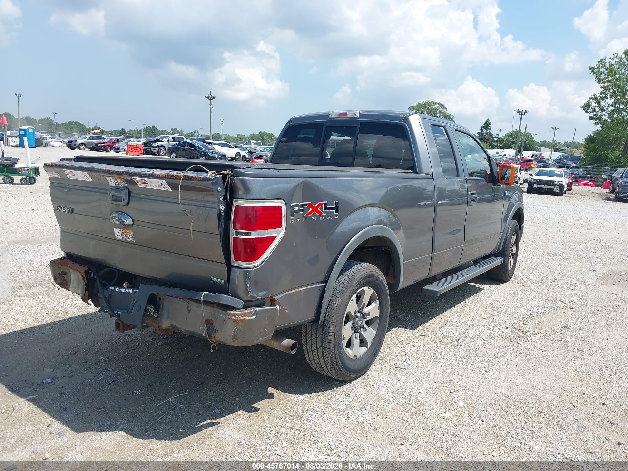 2011 Ford F-150 Fx4 Gray vin: 1FTFX1EF6BFC33972