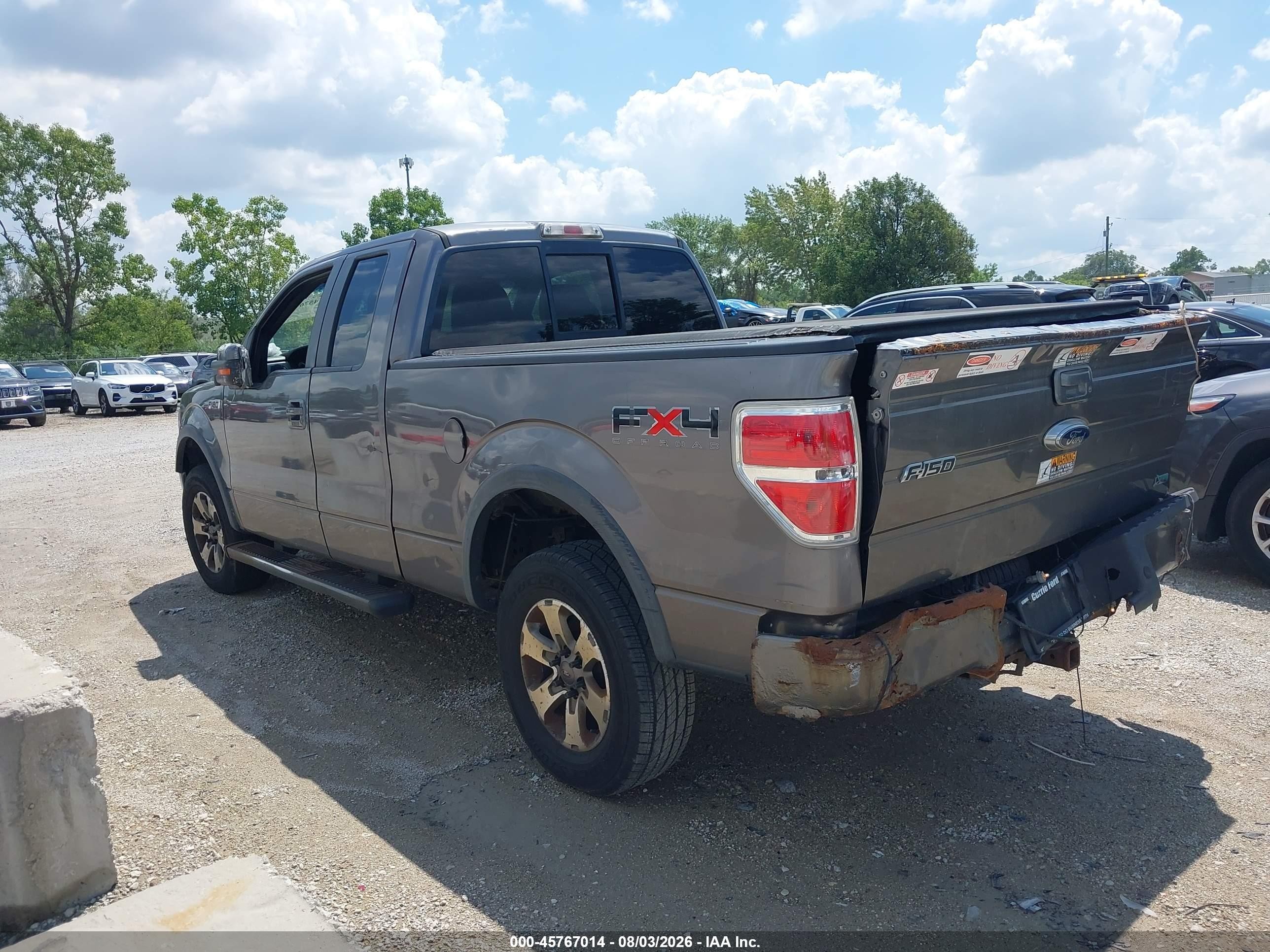2011 Ford F-150 Fx4 Gray vin: 1FTFX1EF6BFC33972