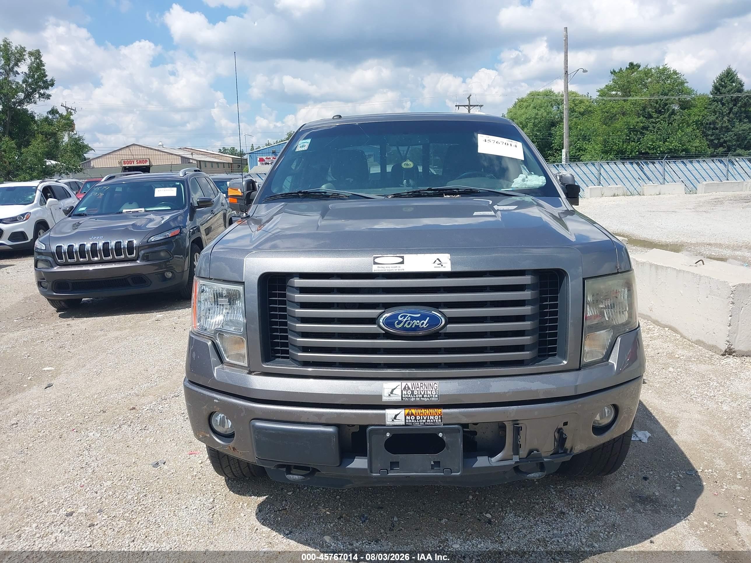 2011 Ford F-150 Fx4 Gray vin: 1FTFX1EF6BFC33972