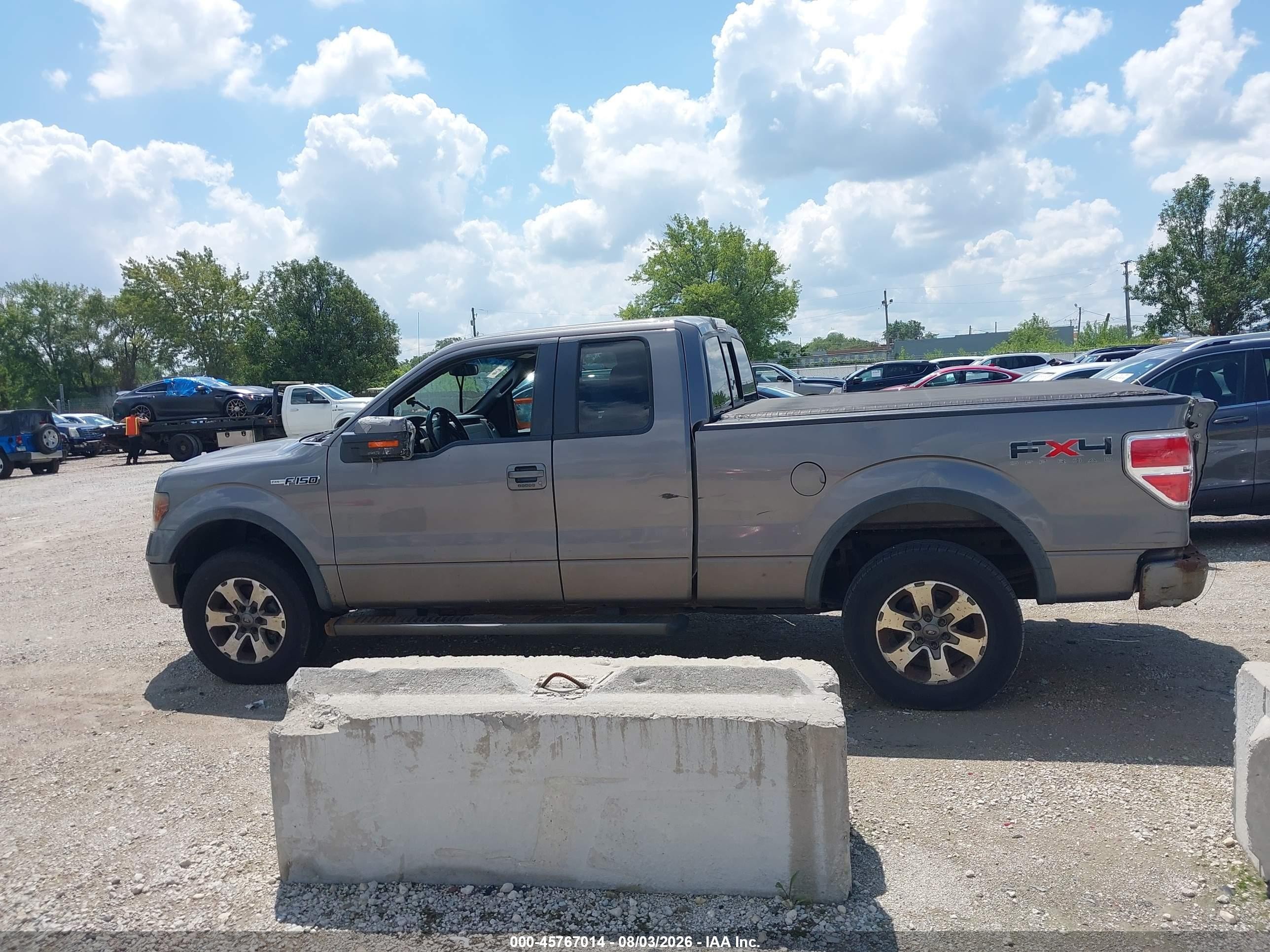 2011 Ford F-150 Fx4 Gray vin: 1FTFX1EF6BFC33972