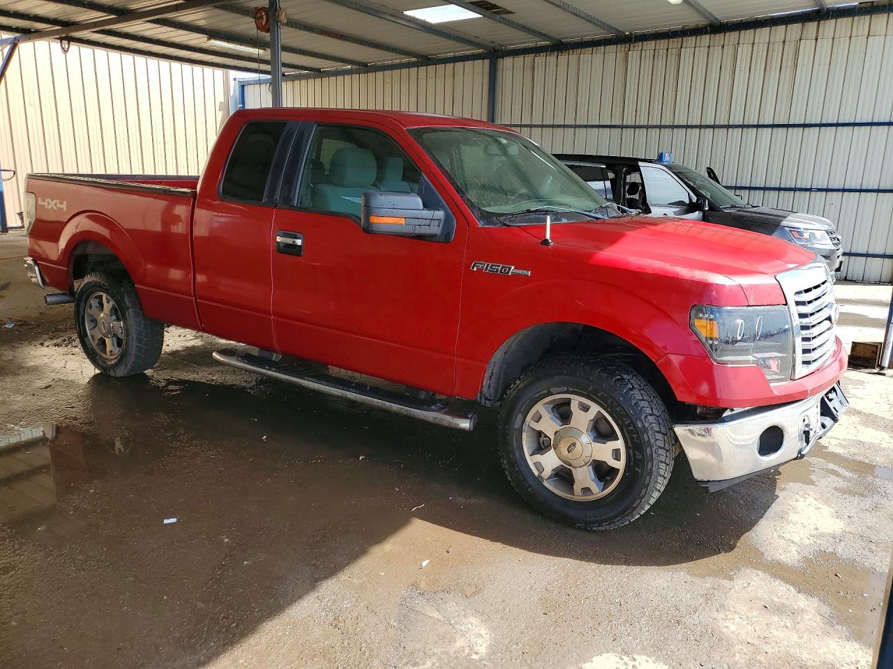 2012 Ford F150 Super Cab Red vin: 1FTFX1EF6CFA58768