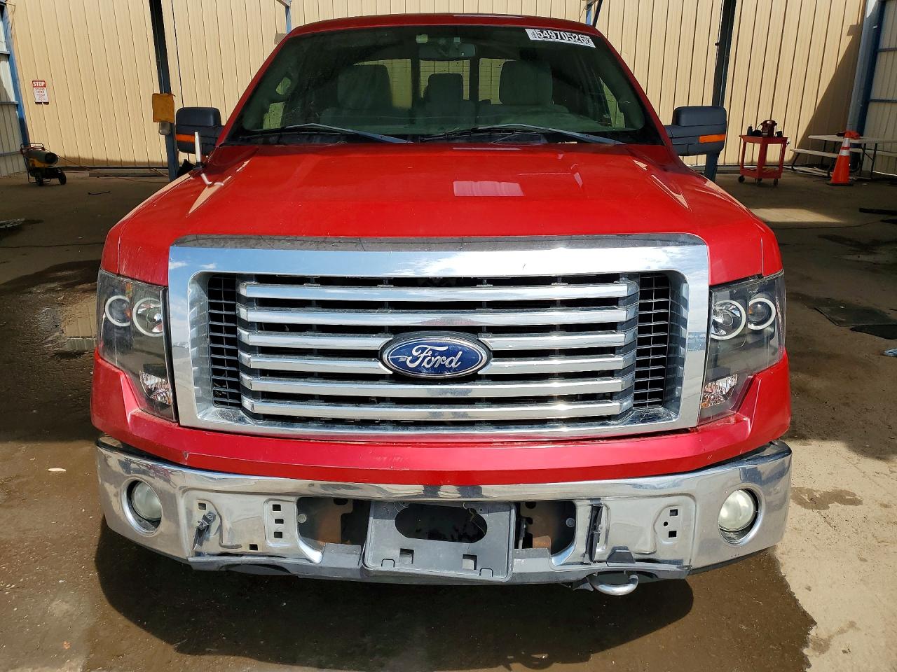 2012 Ford F150 Super Cab Red vin: 1FTFX1EF6CFA58768